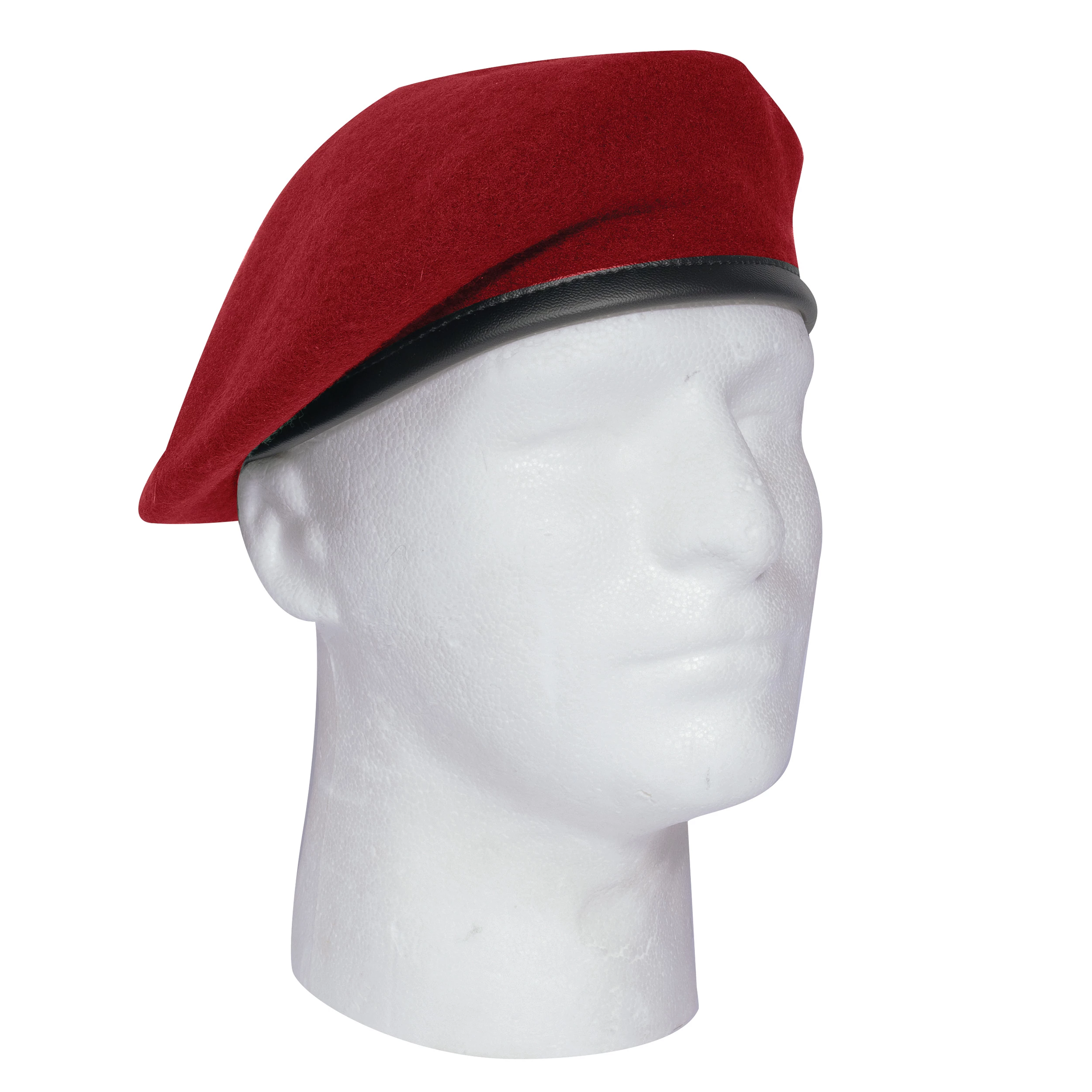 9165 Wool Monty Beret (us, Alpha, Medium, Green) KANGOL MONTY GREEN BERET, 6 5/8, 20 main image 3