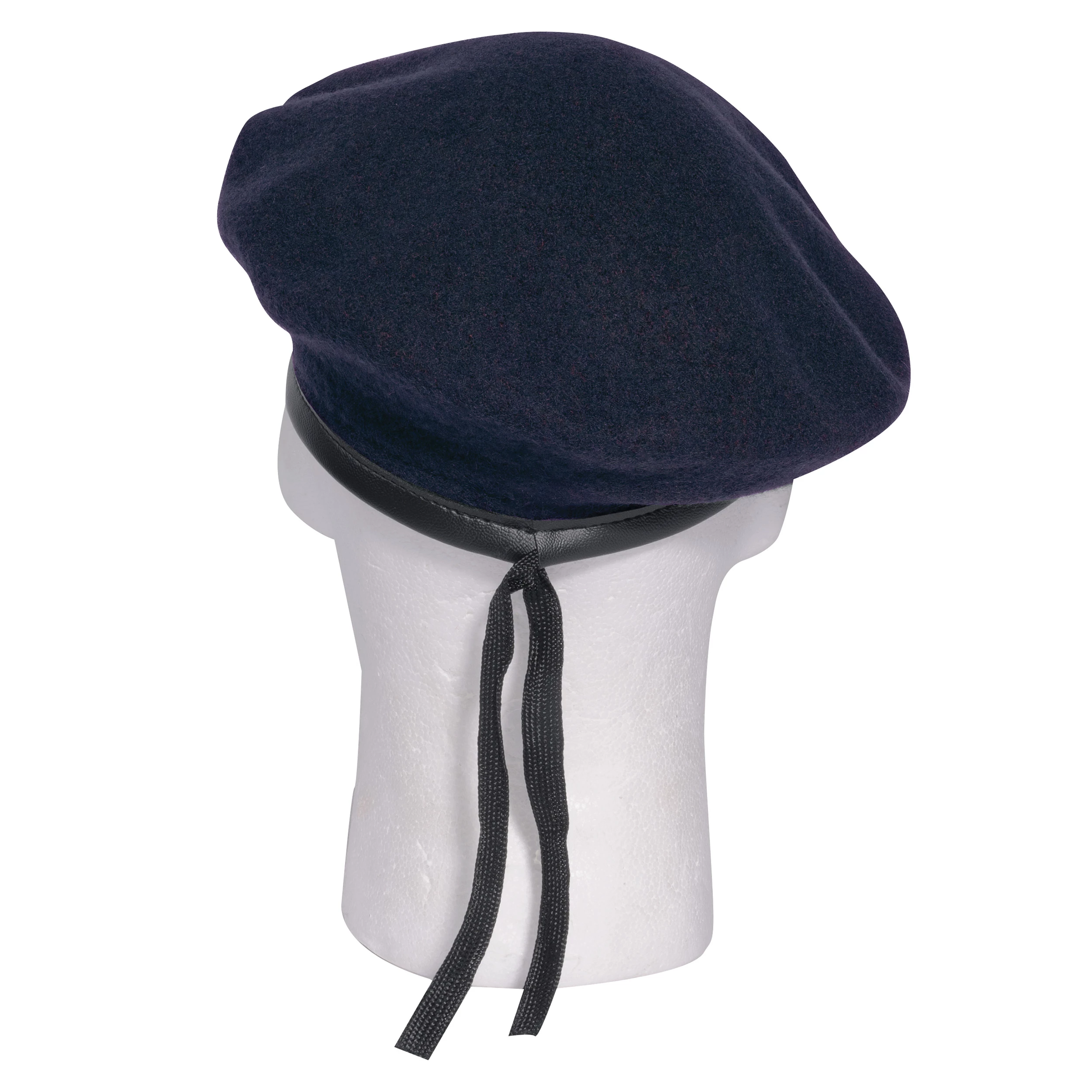 5428 Montywool Beret- Dark Blue/m Blue Rothco Wool Monty Beret main image 2
