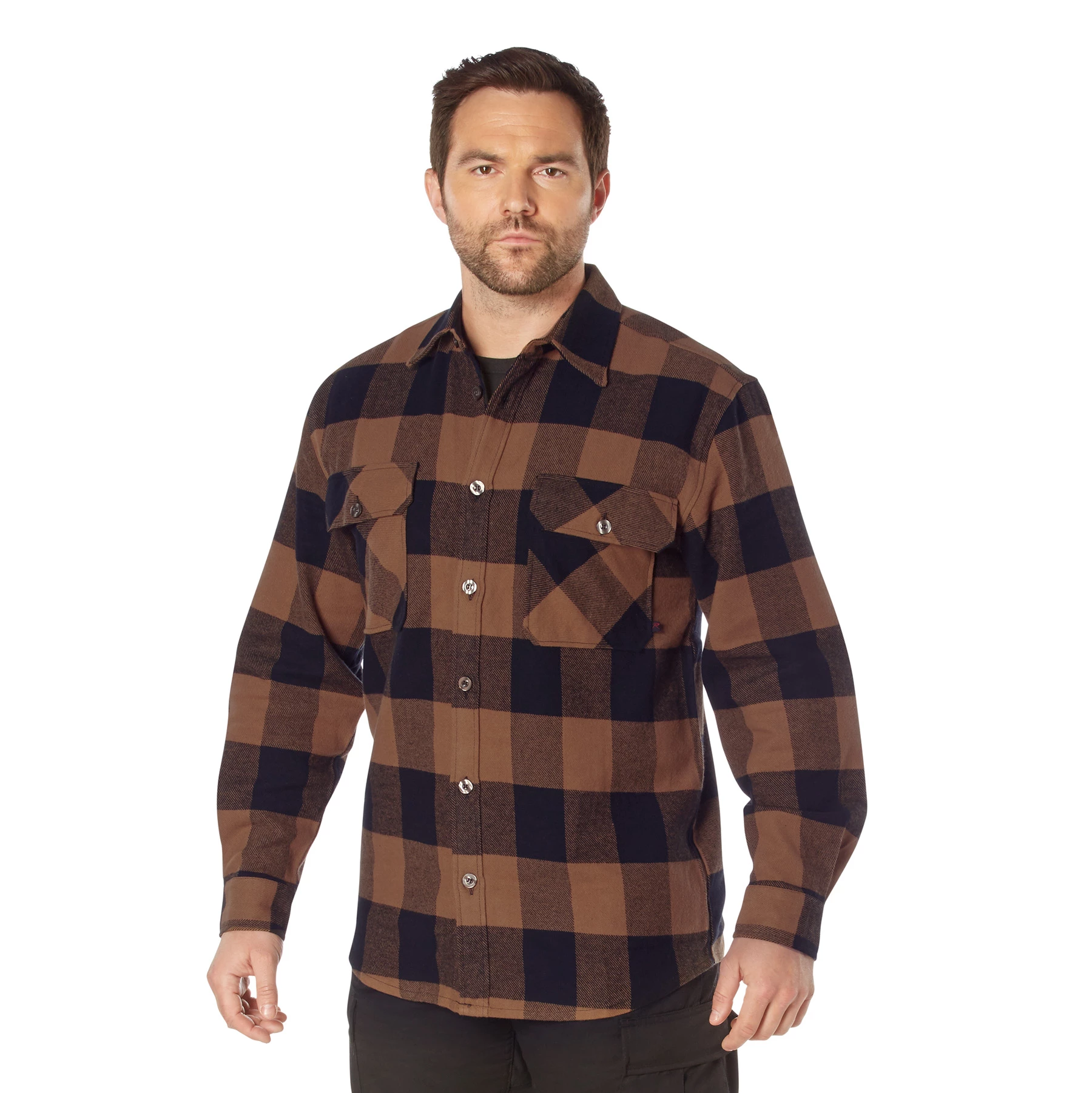 Rothco Extra Heavyweight Buffalo Plaid Flannel Shirt Rothco Extra Heavyweight Buffalo Plaid Flannel Shirt