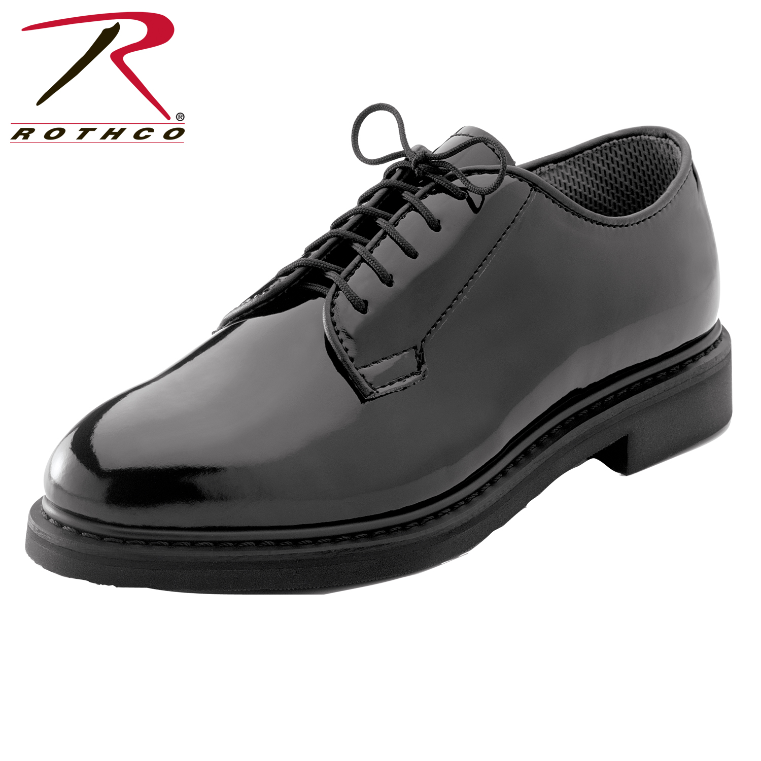 Rothco Uniform Hi Gloss Oxford Dress Shoe Rothco Uniform Hi Gloss Oxford Dress Shoe