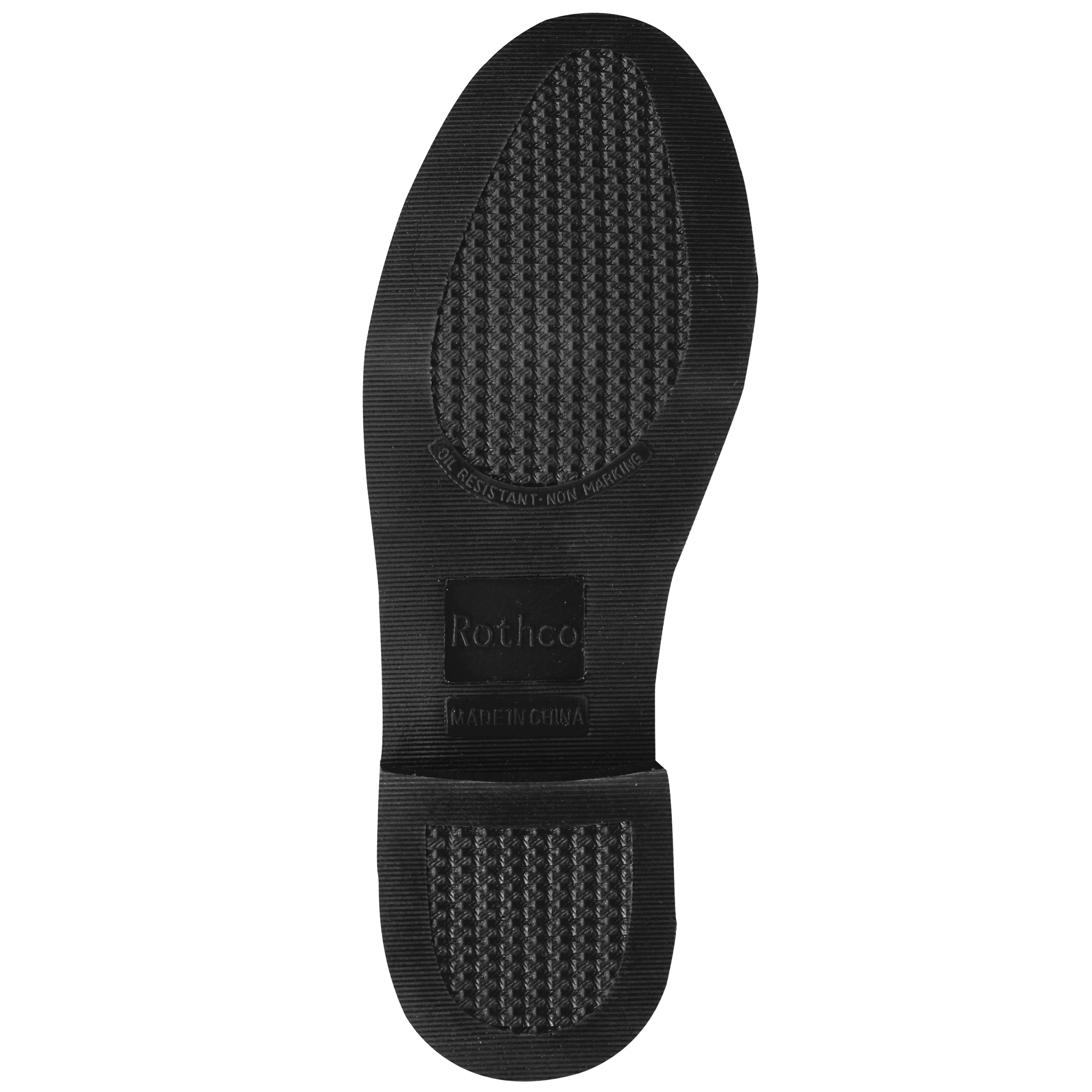 Rothco Black High Gloss Lightweight Uniform Oxford size 11 men’s Rothco Uniform Hi-Gloss Oxford Dress Shoe main image 3