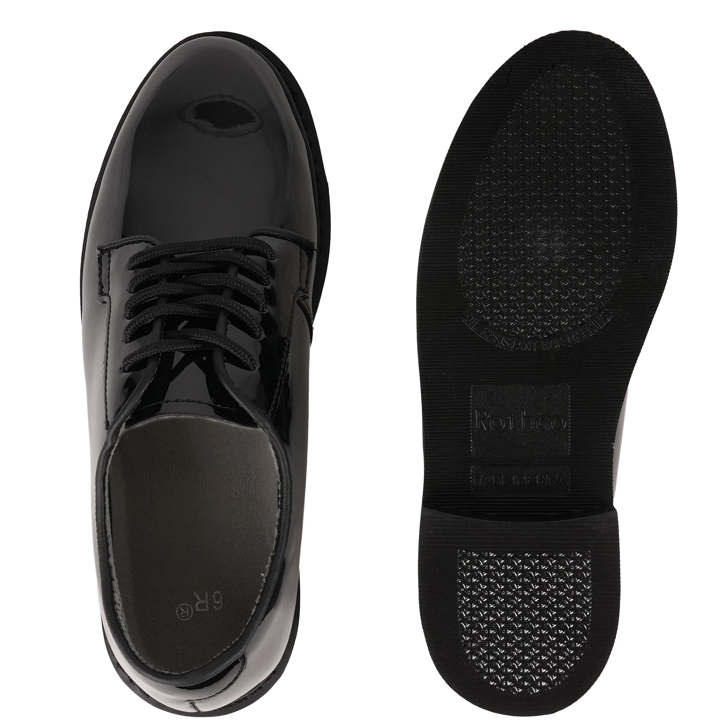 Rothco Uniform Hi-Gloss Oxford Dress Shoe Rothco Uniform Hi-Gloss Oxford Dress Shoe
