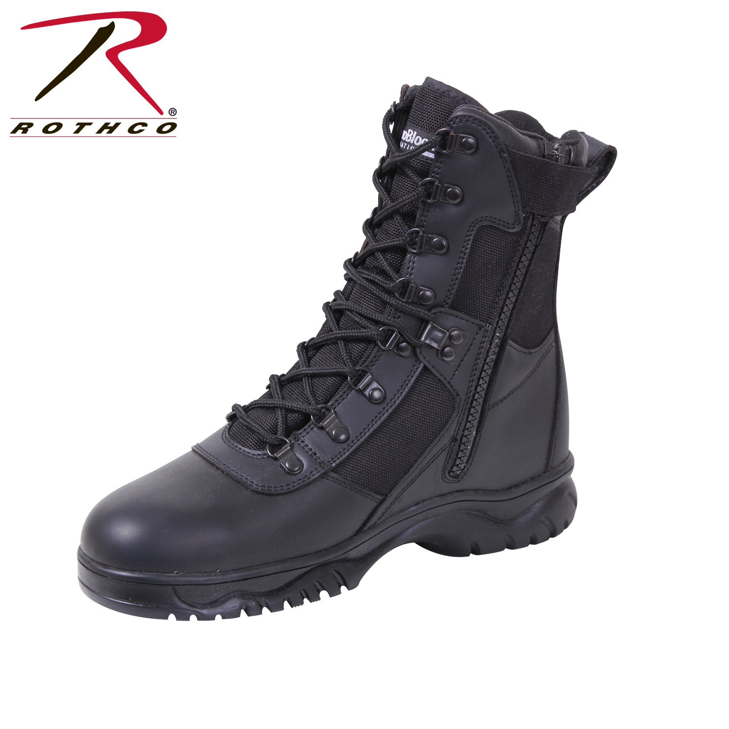 Image result for Rothco Insulated 8 Inch Side Zip Tactical Boot