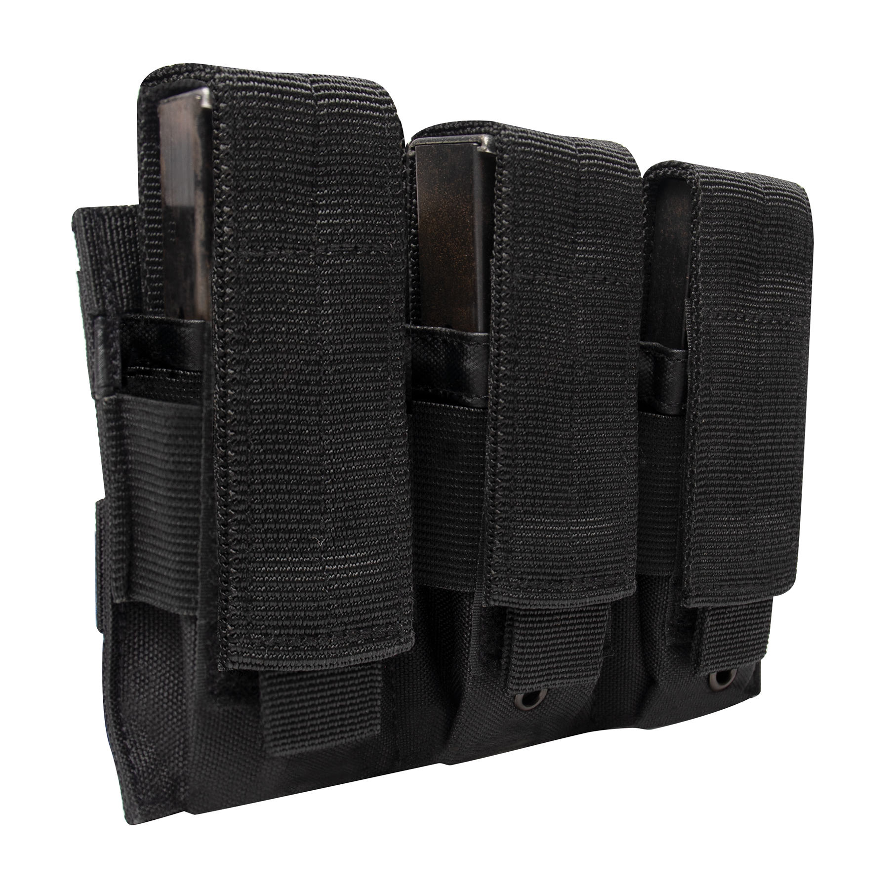 VISM MOLLE 3-Pocket Pistol Mag Pouch – Fits GLOCK 17, 22, 20, 31 & More – Green