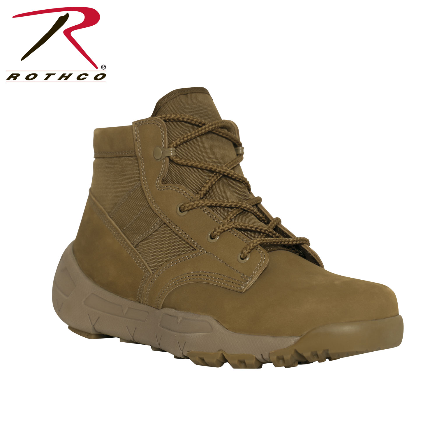 Rothco 6 VMax Lightweight Tactical Boot AR 6701 Coyote Brown