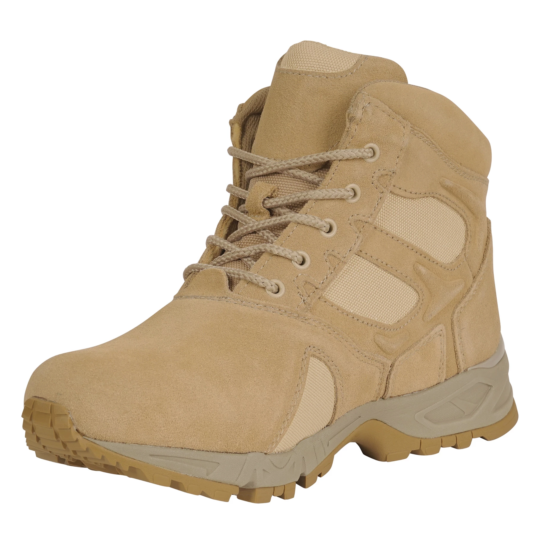 Rothco desert tan speedlace boots Rothco Forced Entry Desert Tan Deployment Boot - 6 Inch main image 4
