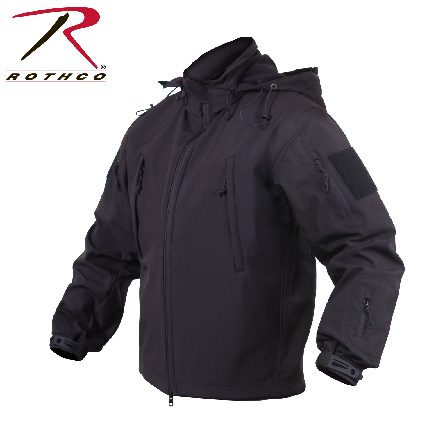 Rothco 55385 Concealed Carry Soft Shell Jacket - Black | eBay