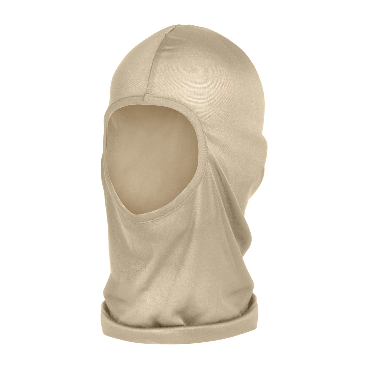 New without Tags Balaclava with Hole on‎ top Tan Color Size Medium CORE Balaclava – ColdAvenger LLC main image 3