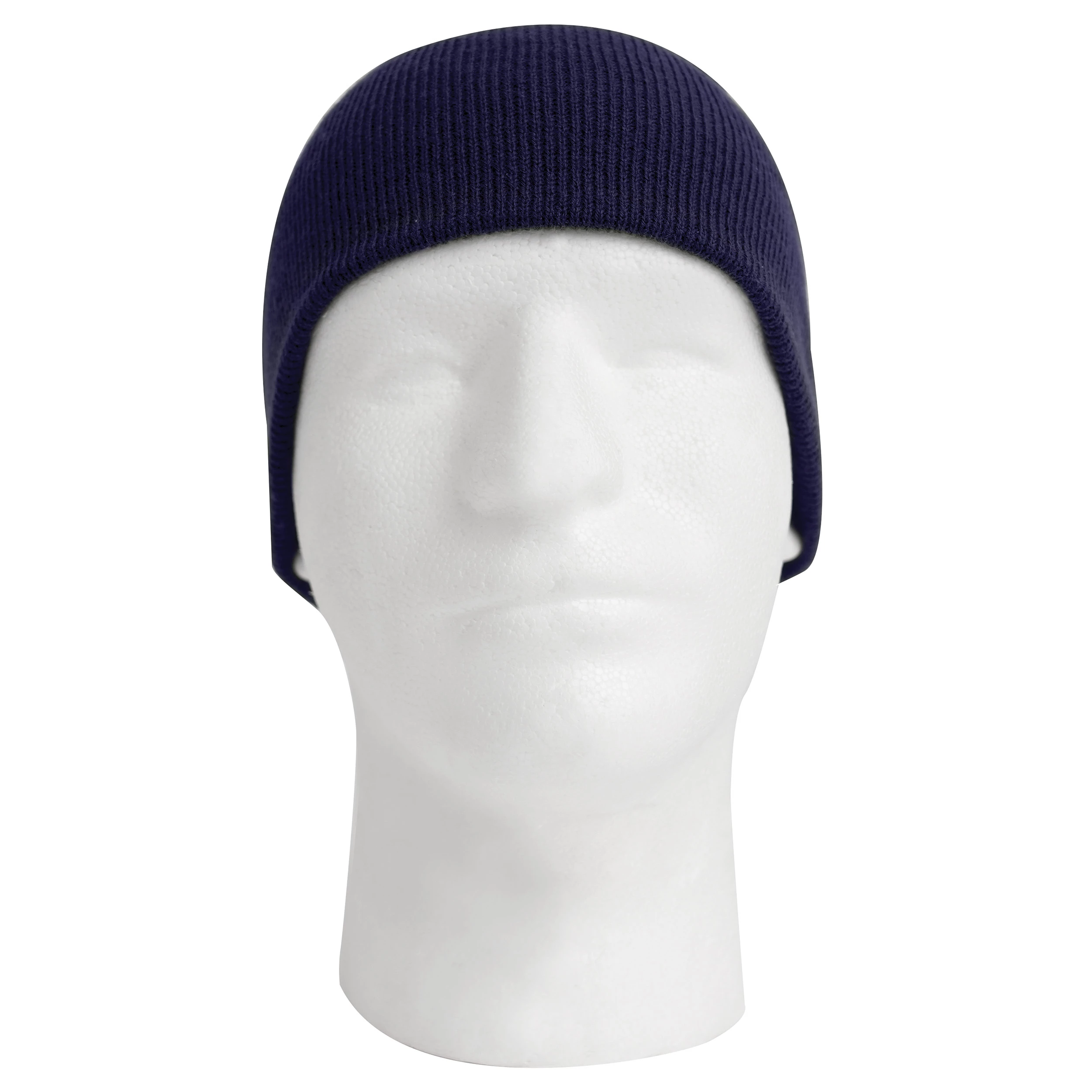 Stylish Short Plain Beanie - Acrylic Knit Skull Hat Street Style Watch Cap vidsel Short Fisherman Beanie for Men Women, Swag Wool Knit  main image 2