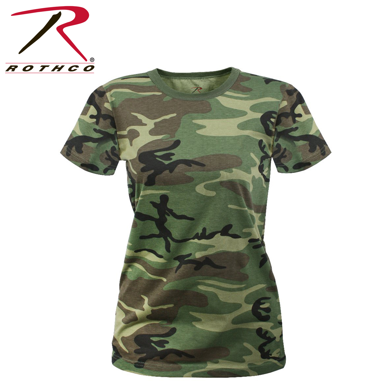 Rothco Womens Long Length Camo TShirt