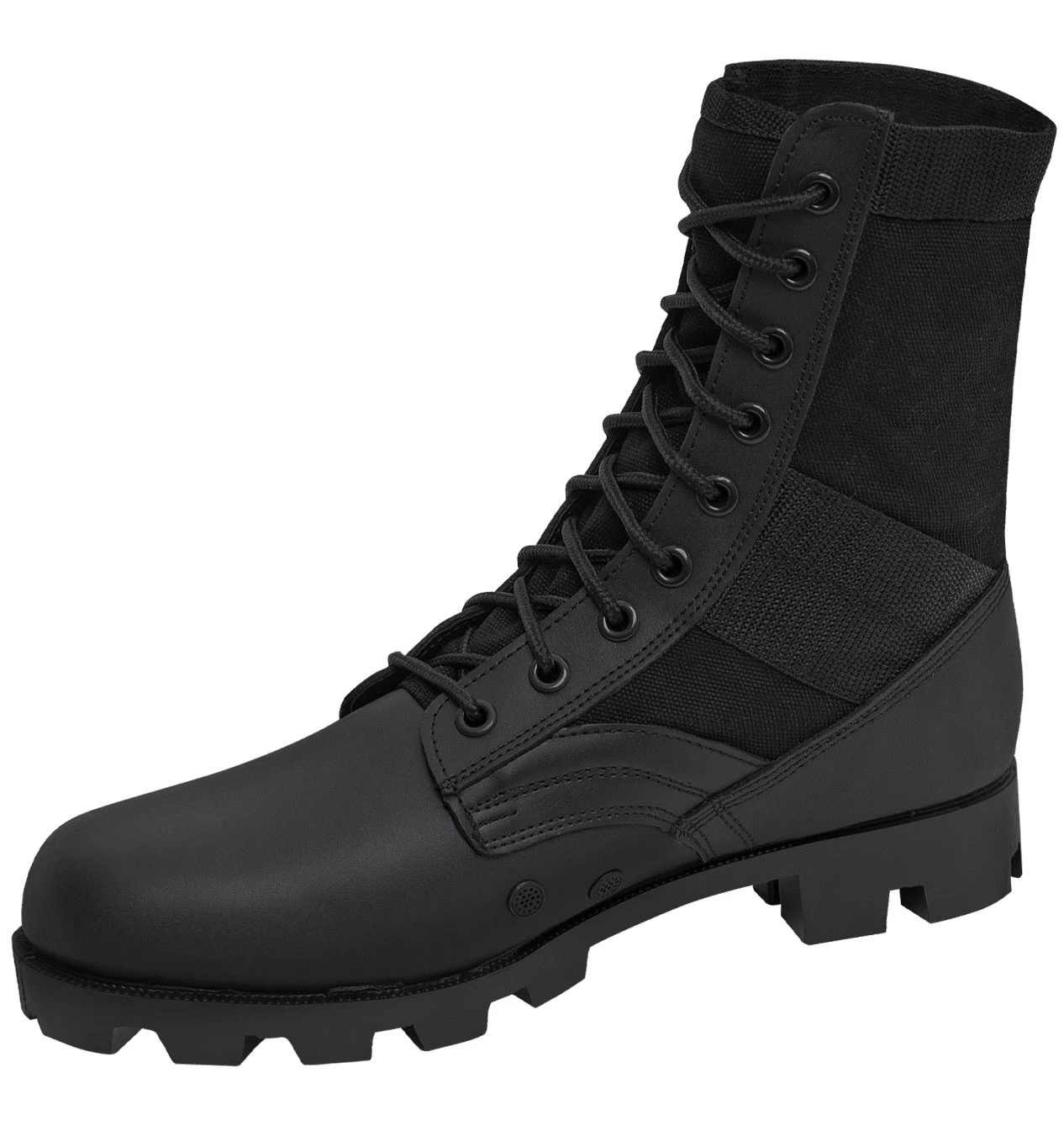個人装備 ROTHCO G.I. Type Black Jungle Boots 30cm Rothco G.I. Type Black Steel Toe Jungle Boot