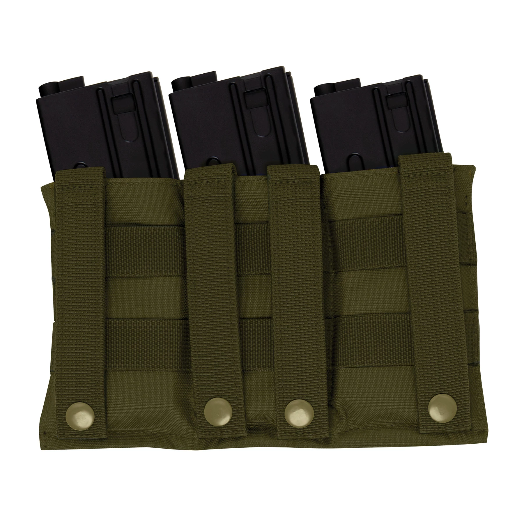 Rothco Lightweight 3 Mag Elastic Retention Pouch
