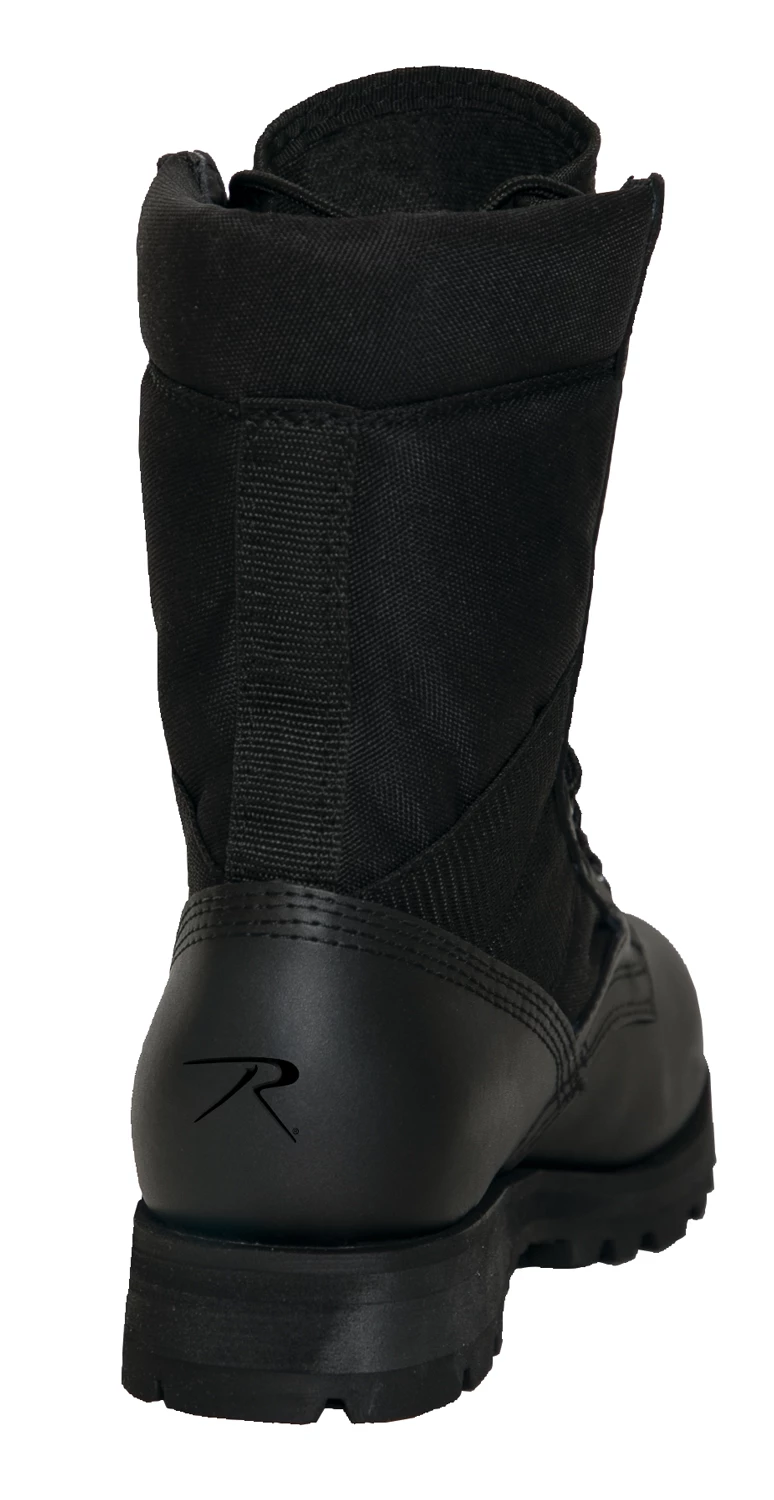 Rothco G.I. Type Sierra Sole Tactical Boots Black‎ Leather Nylon Size 7 Wide New Rothco G.I. Type Sierra Sole Boots main image 3