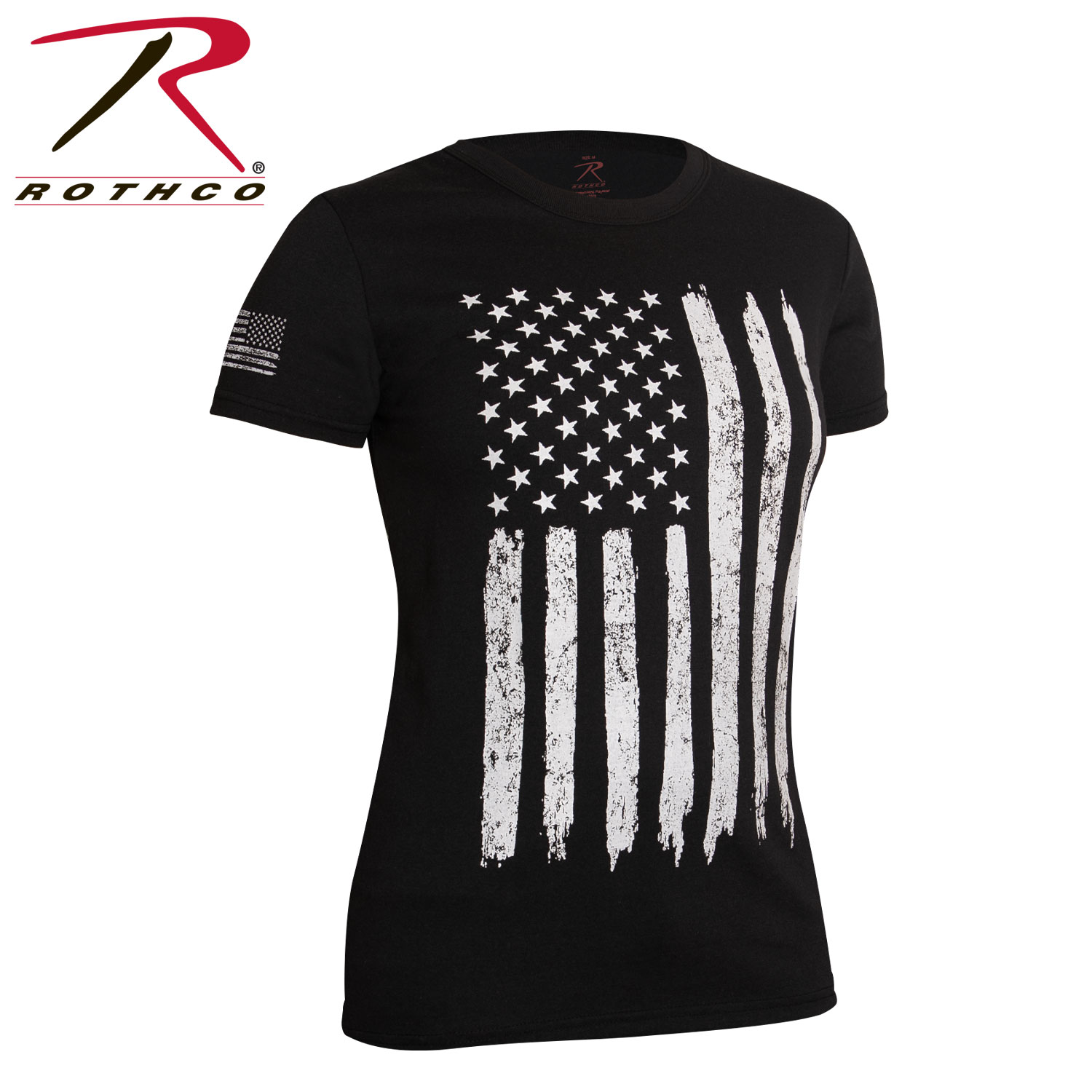 distressed black tshirt