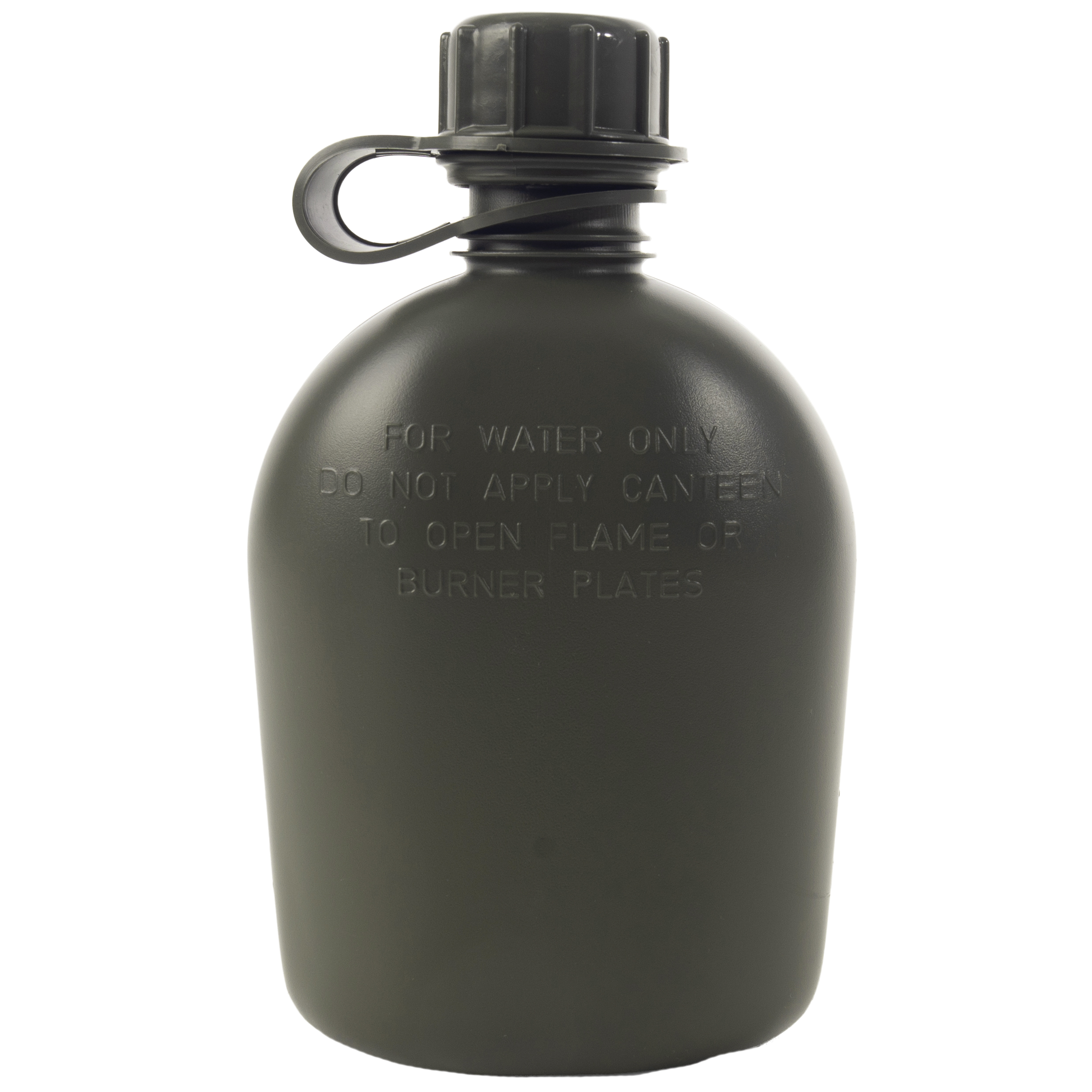 Genuine G.I. 3 Piece 1 Quart Plastic Canteen-Rothco