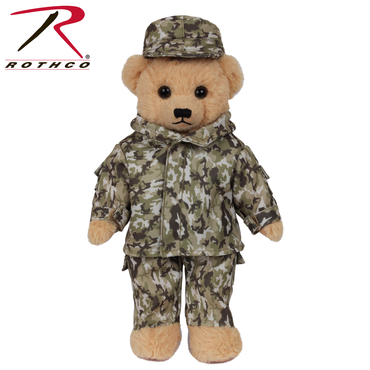 customizable army teddy bear