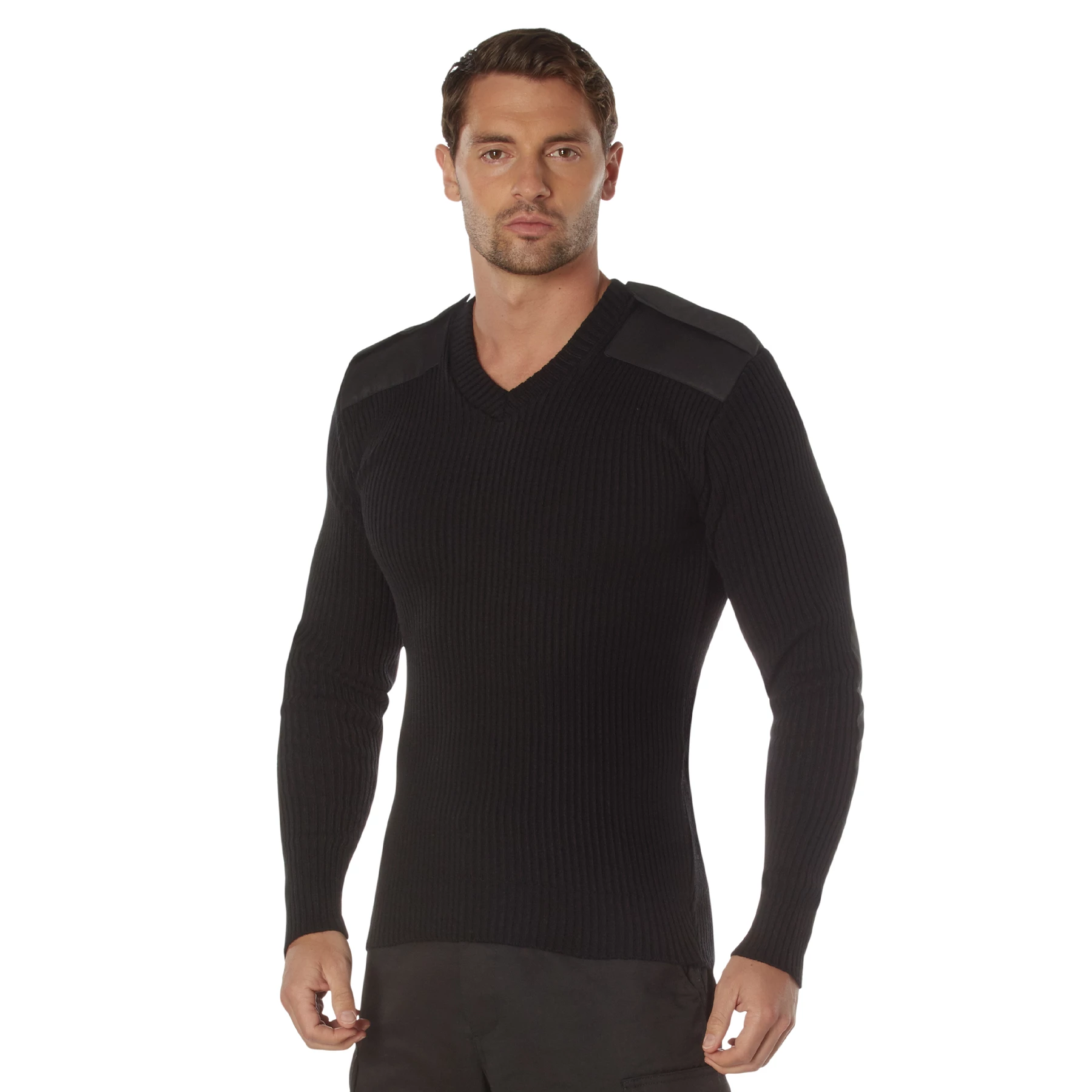 Si/L V-Neck Knit ICE BLACK リドム Remi - V-Neck Signature Knit 