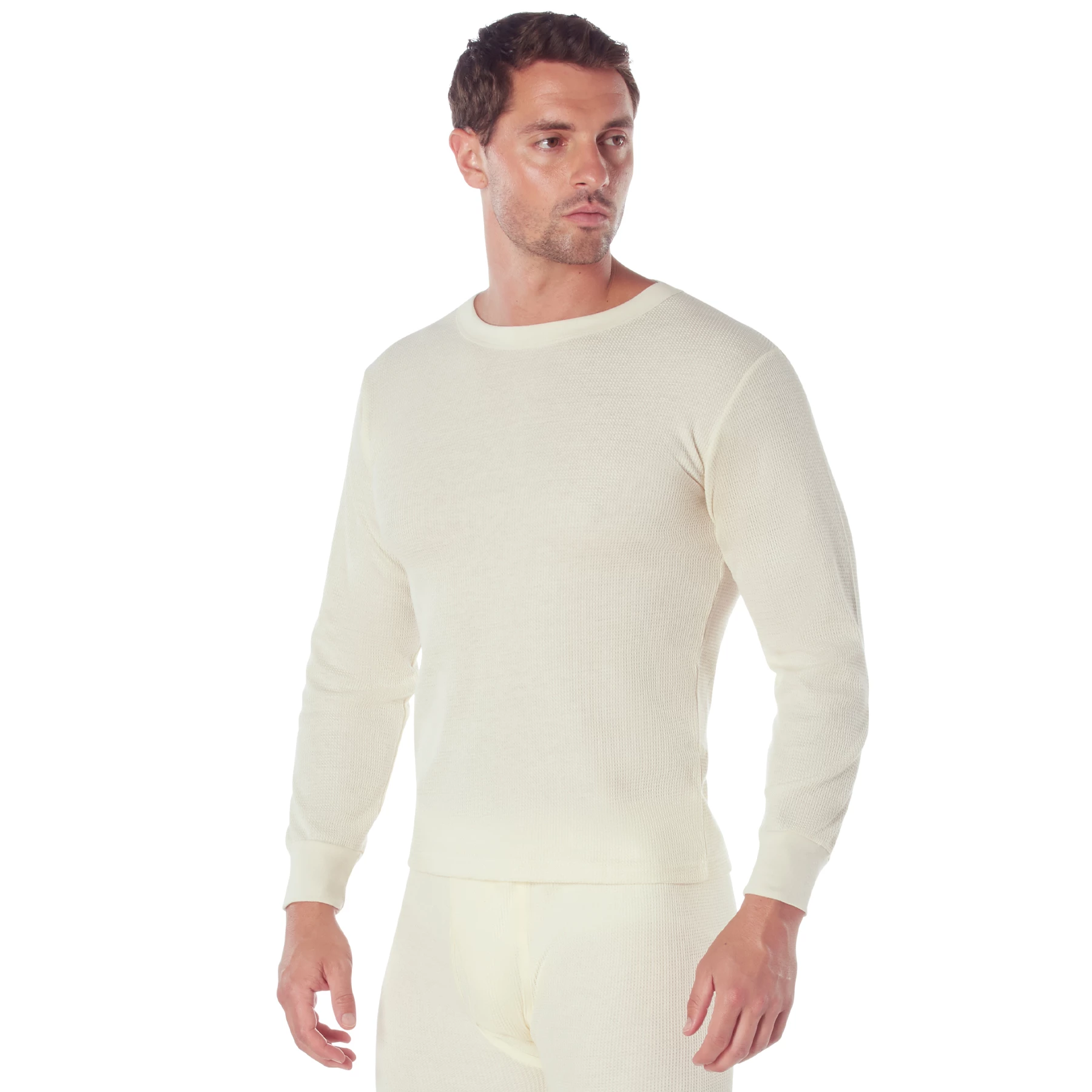 トップス vintage Rothco henry neck thermal camo Rothco Thermal Knit Underwear Top