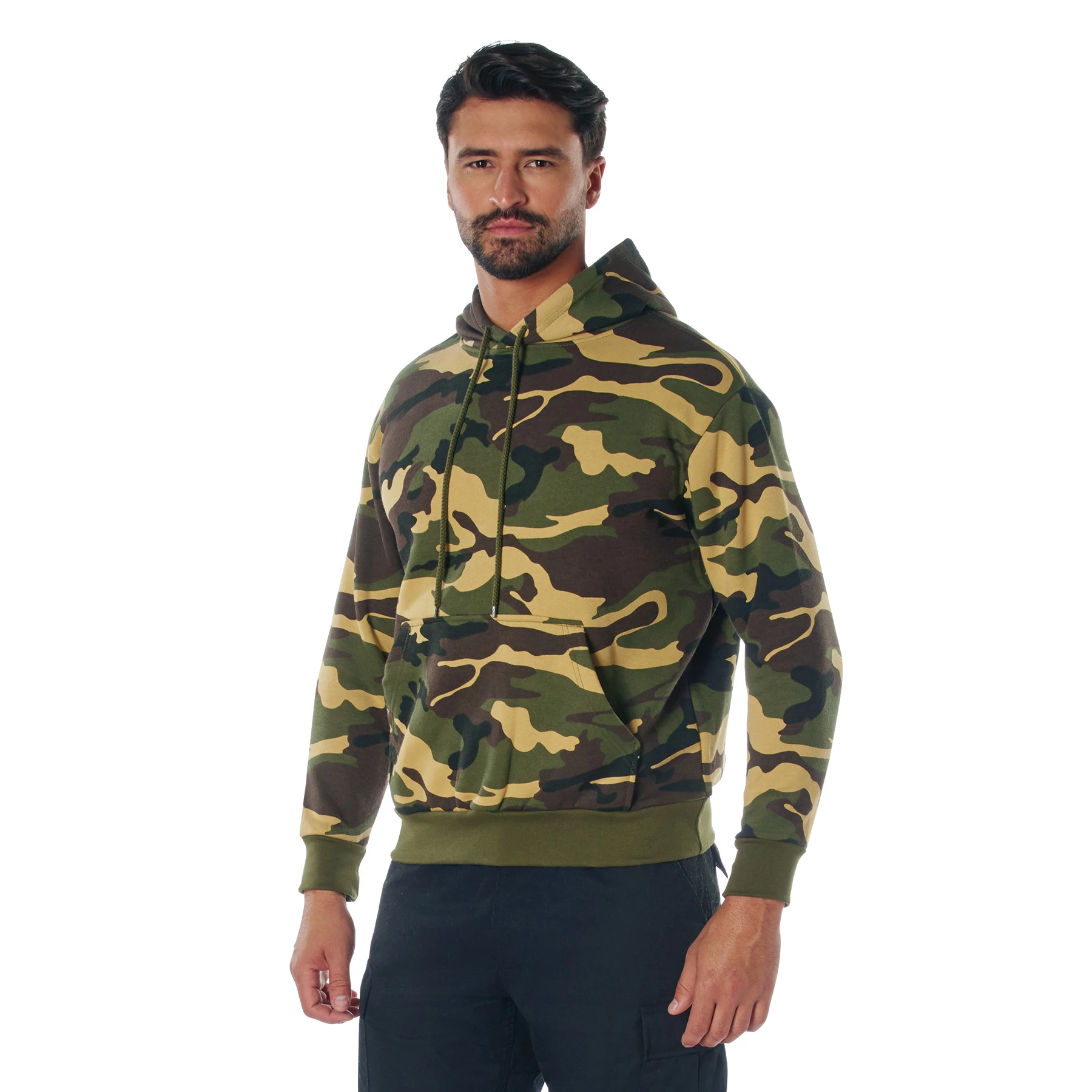 Rothco Camo Pullover Hooded Sweatshirt Rothco Camo Pullover Hooded Sweatshirt
