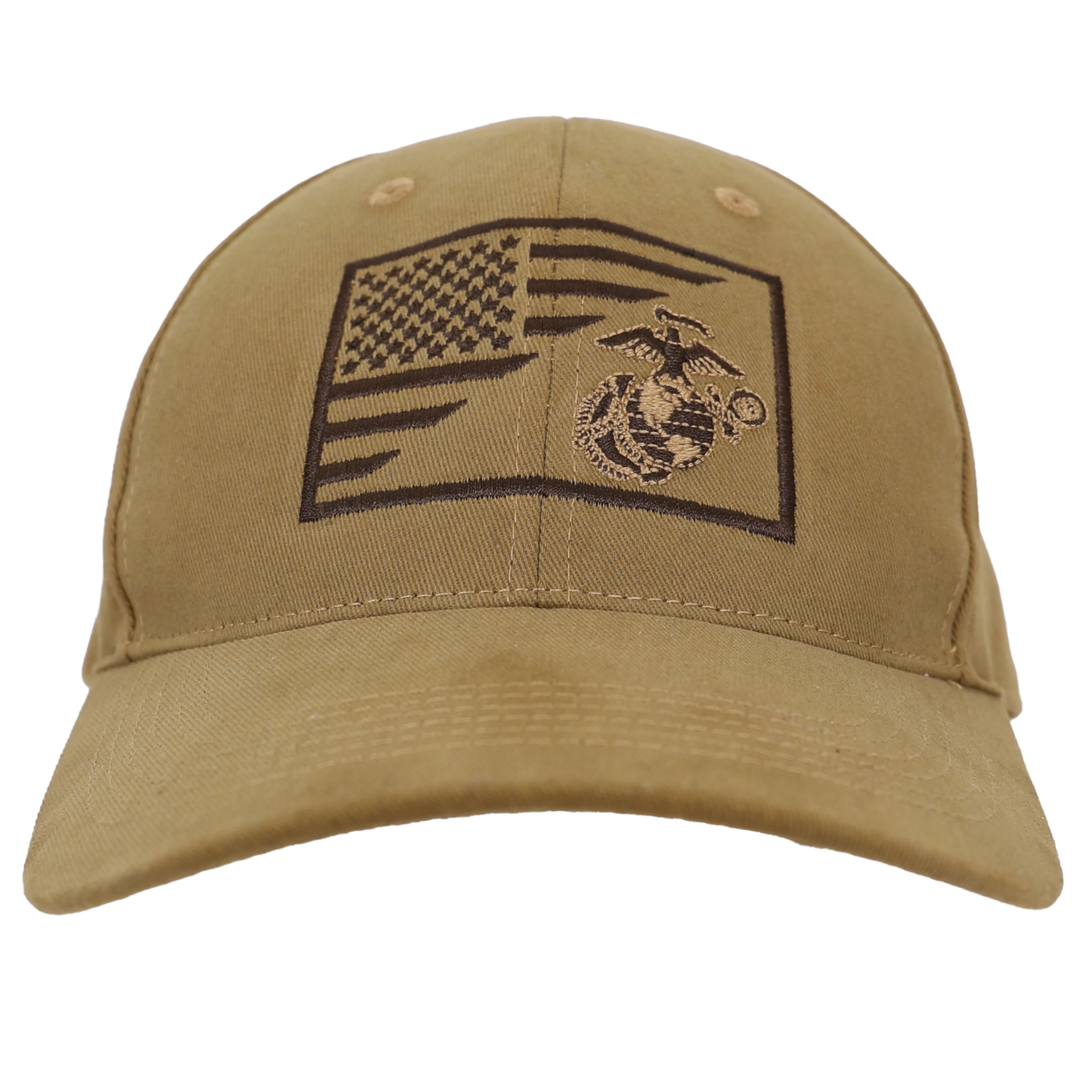 Rothco USMC Eagle, Globe and Anchor / US Flag Low Pro Cap