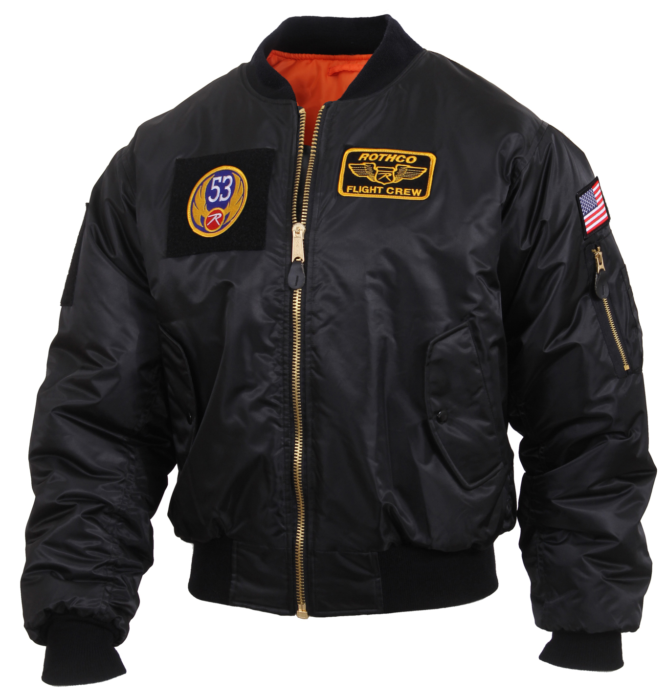 Rothco MA1 Flight Jacket with Patches