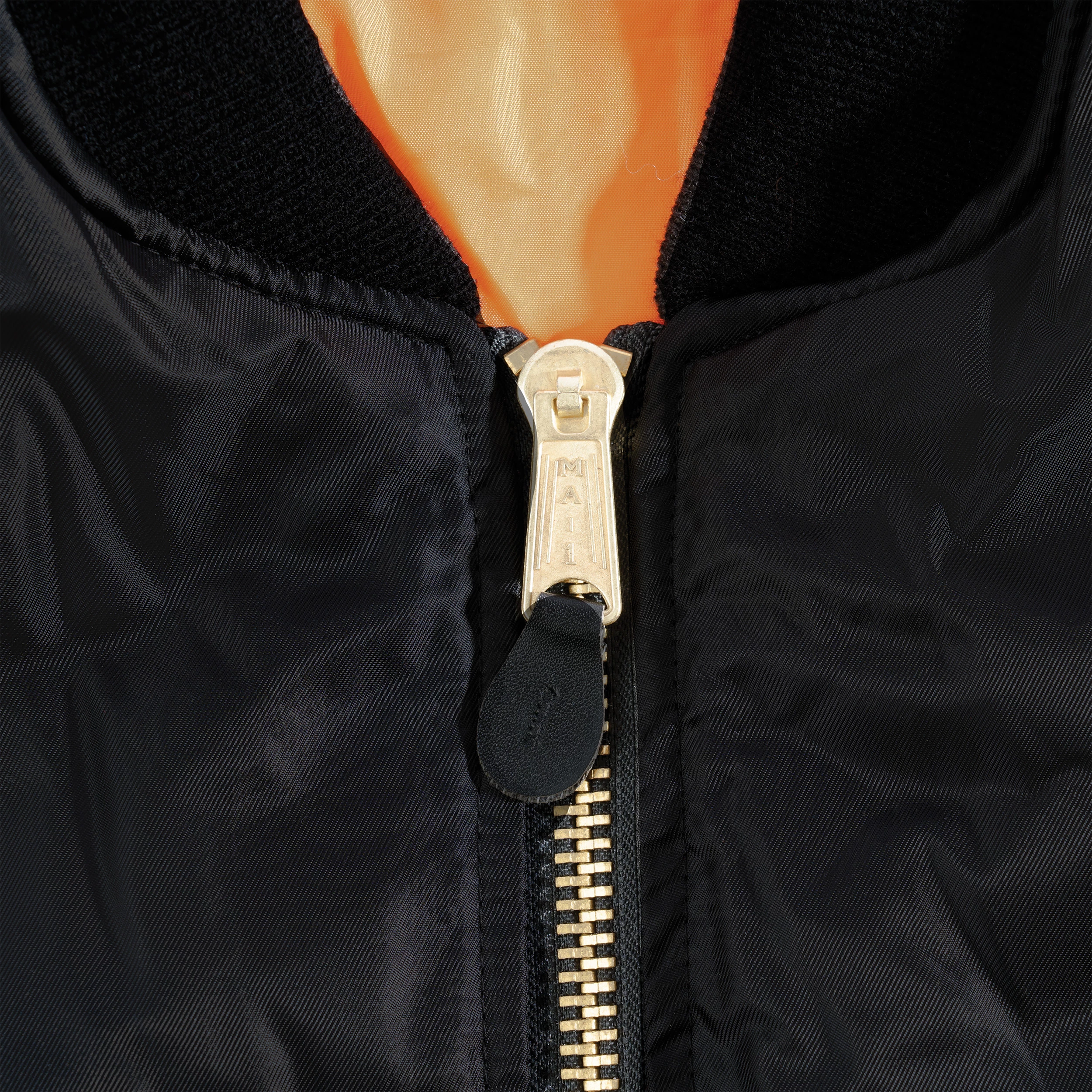 Rothco Womens MA-1 Flight Jacket - Black