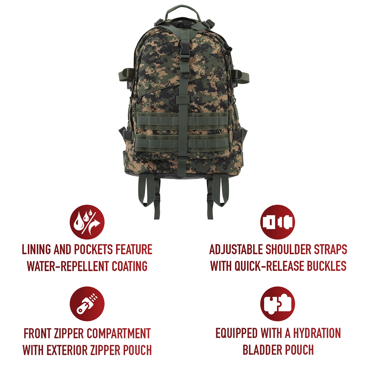 Rothco Large Camo Transport Pack