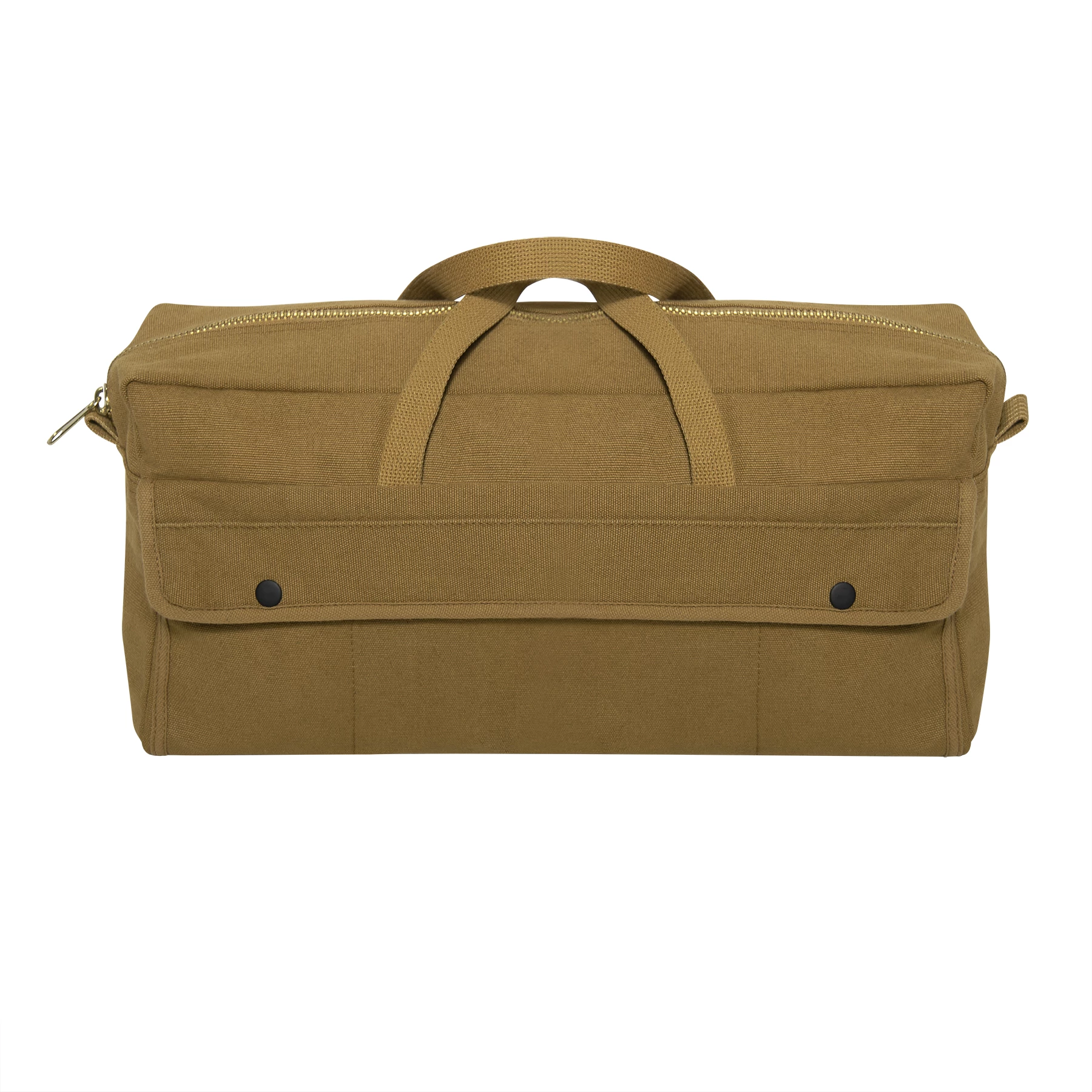 Rothco Canvas Jumbo Tool Bag Brass Zipper