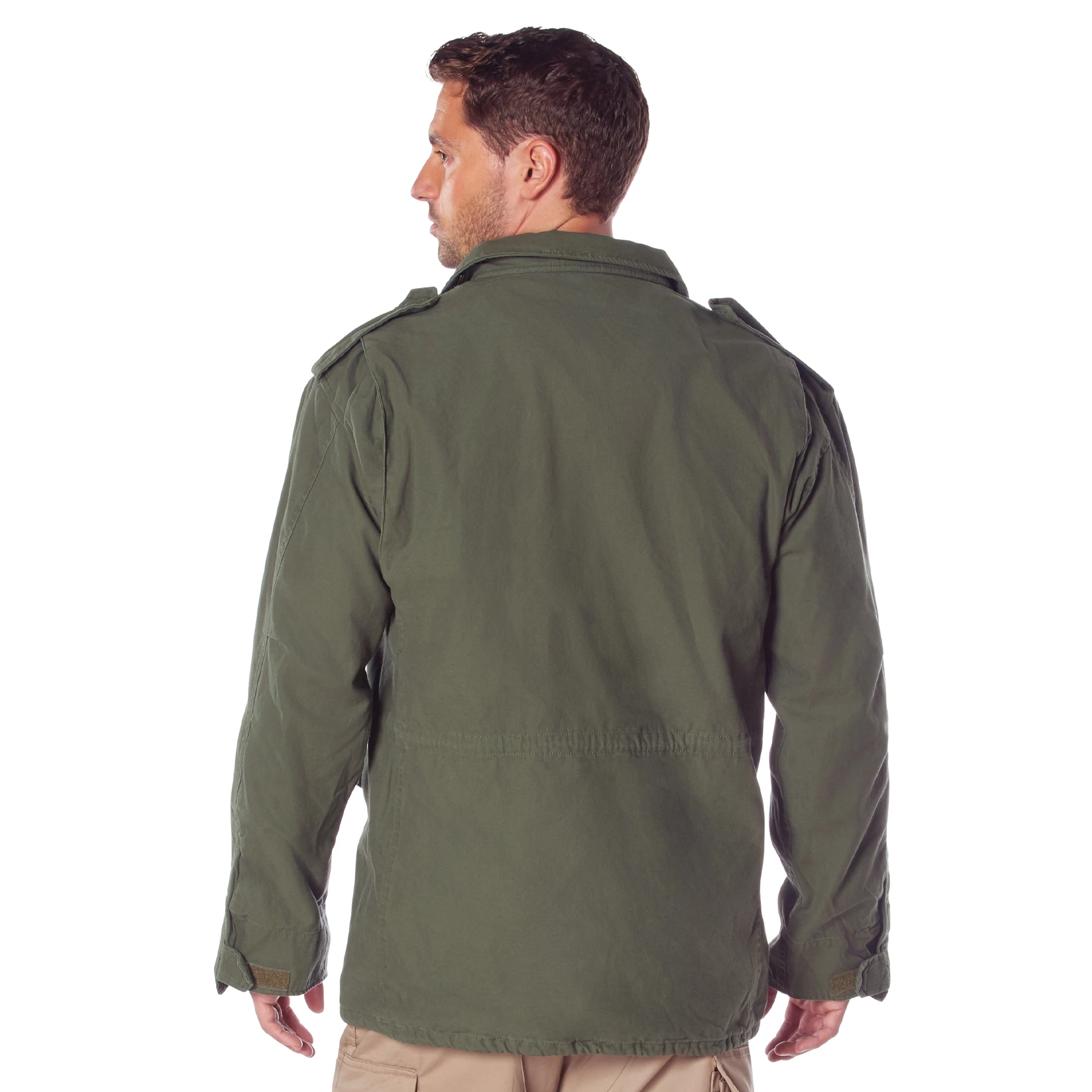 ジャケット・アウター argue COTTON NYLON M-65 HALF COAT/CAMEL M 65 Jacket Gap