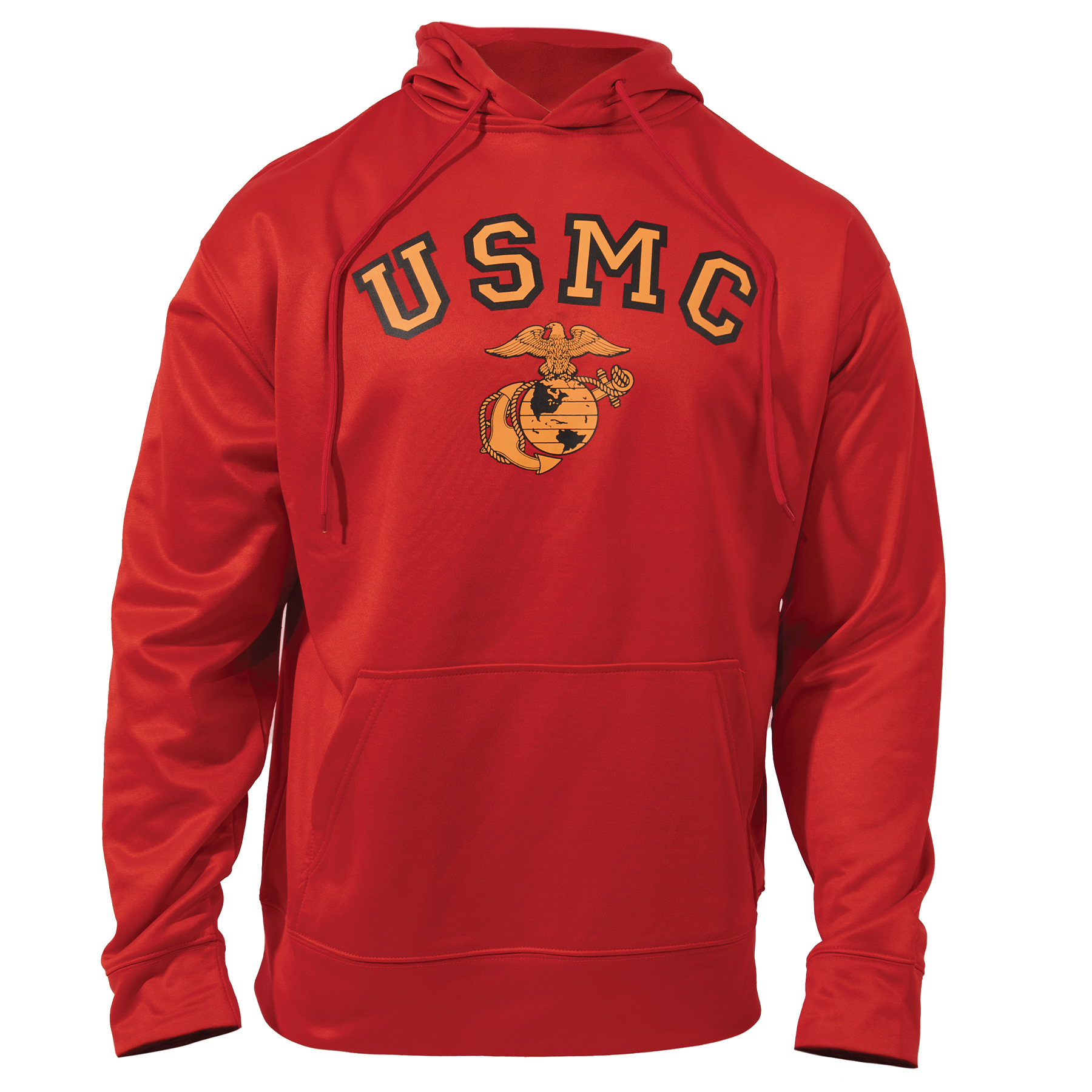 Rothco USMC Eagle, Globe, & Anchor Pullover Hooded Sweatshirt