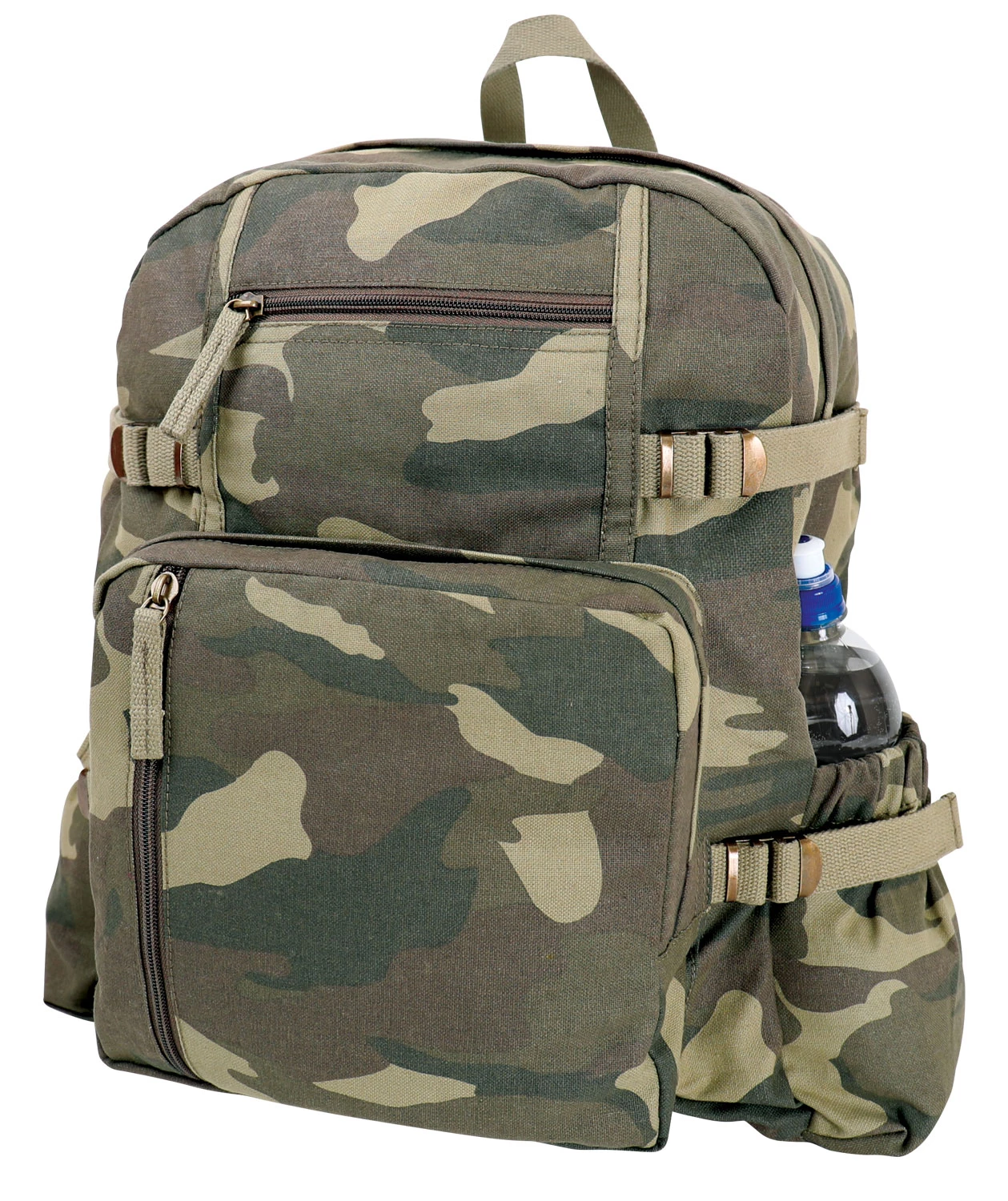 Rothco Vintage Weekender Canvas Backpack with Star