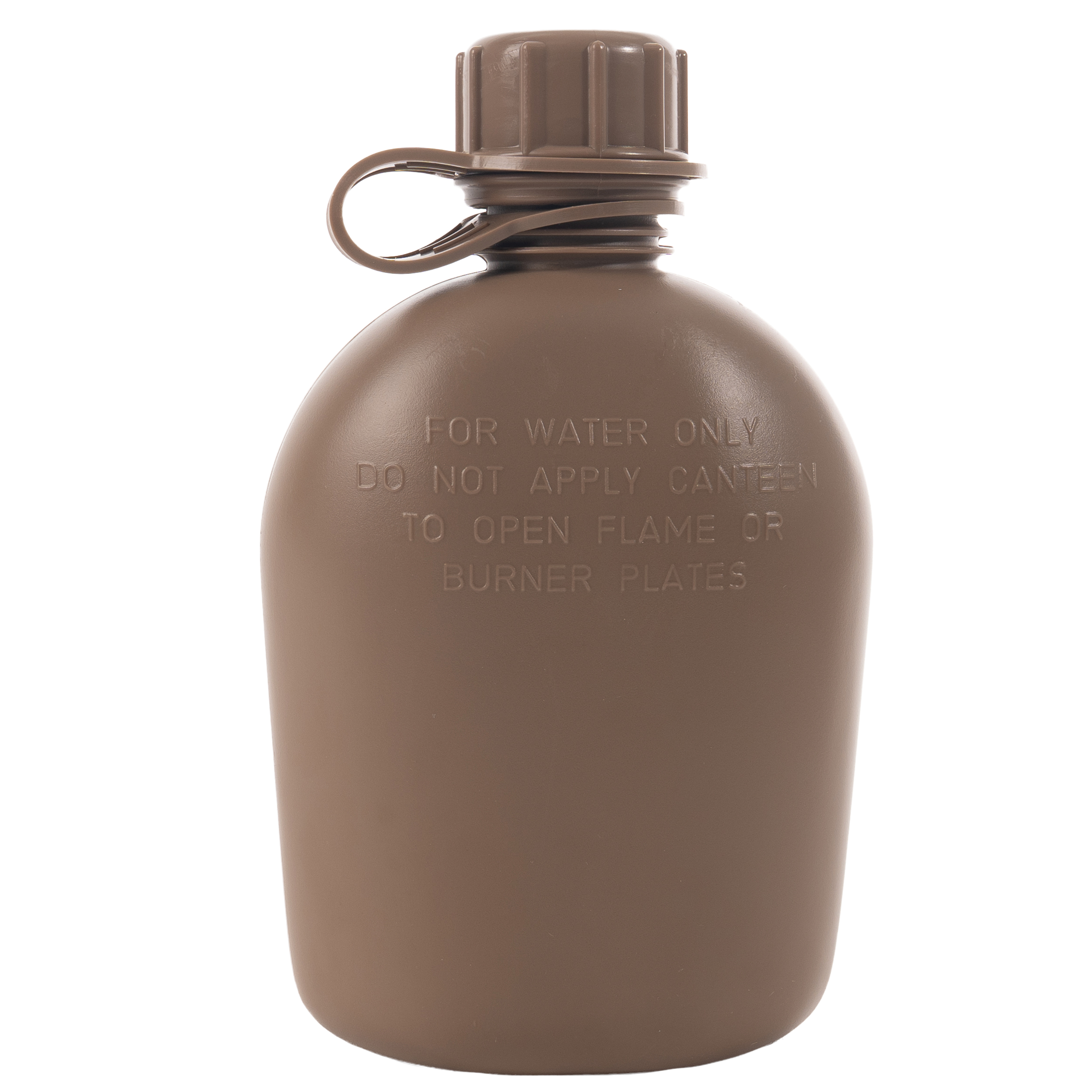 Genuine G.I. 3 Piece 1 Quart Plastic Canteen-Rothco