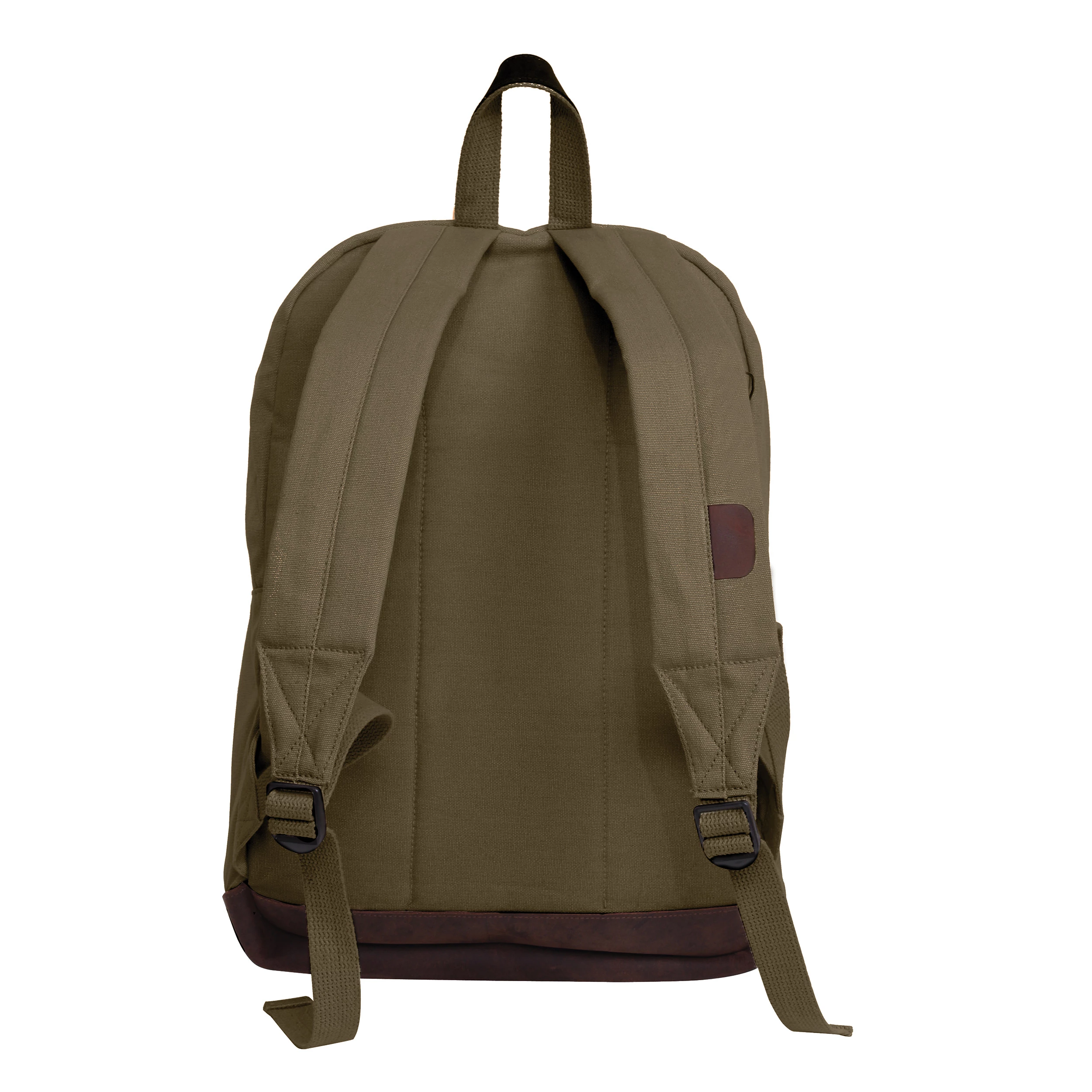 black vegan leather multi-compartment backpack MKF Collection By Mia K. Sloane Vegan Leather Multi compartment Backpack