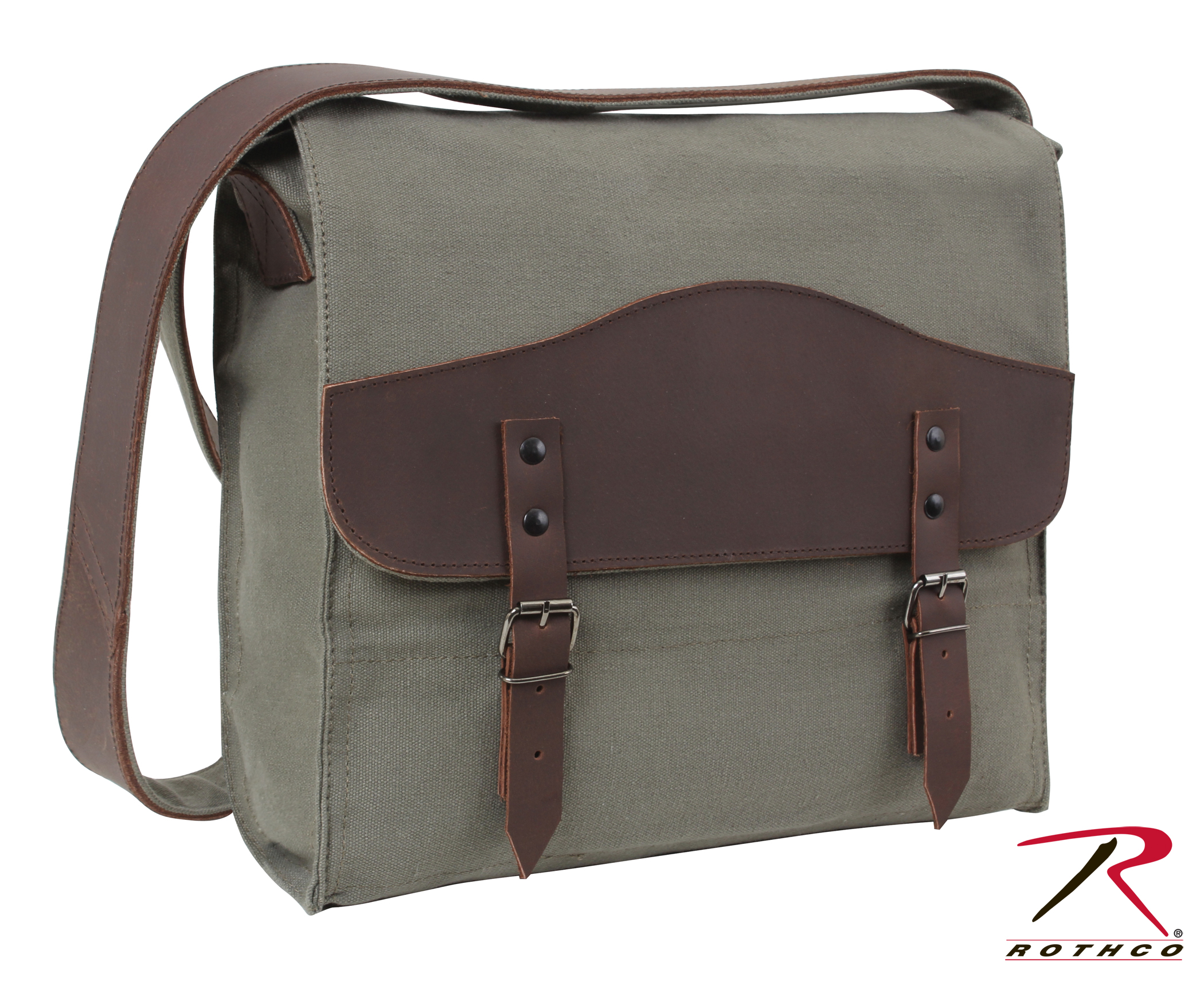 Rothco Vintage Canvas Medic Bag w/ Leather Accents