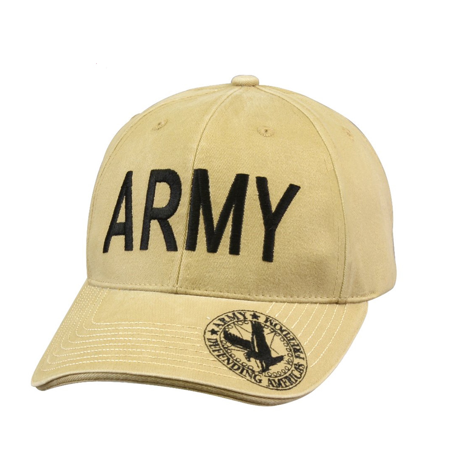 Rothco Vintage Deluxe Army Low Profile Insignia Cap-Rothco