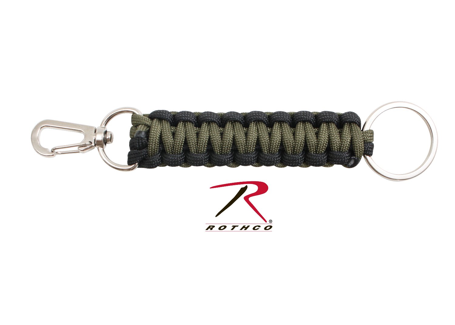 KEY GEAR Paracord Biner survival gear bug out tactical disaster keychain gift