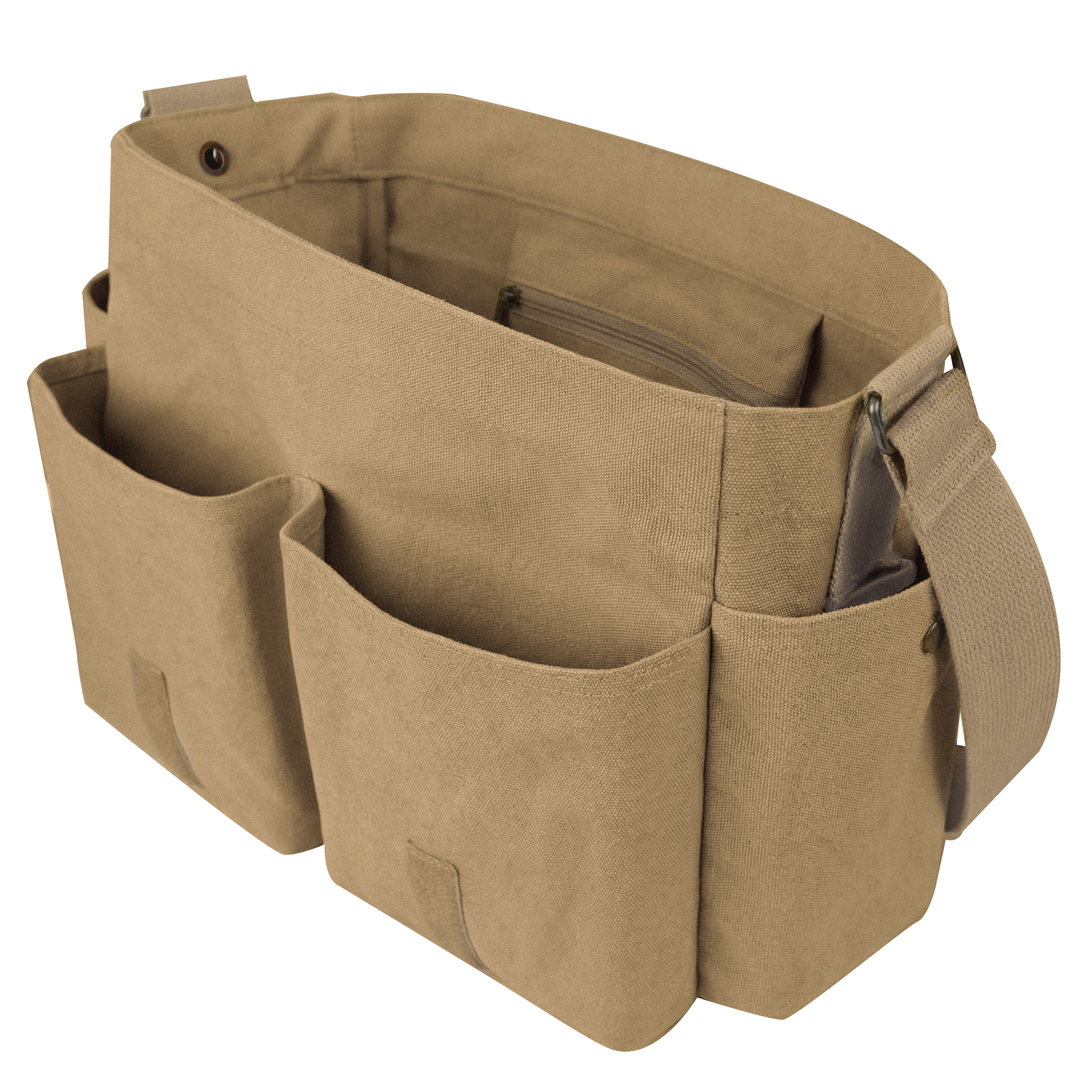 Rothco 21057 Classic Canvas Messenger Bag Colore Antracite Unisex-Adulto, Grigio Carbone, Taglia Unica Rothco 21057 Classic Canvas Messenger Bag Colore Antracite Unisex-Adulto, Grigio Carbone, Taglia Unica
