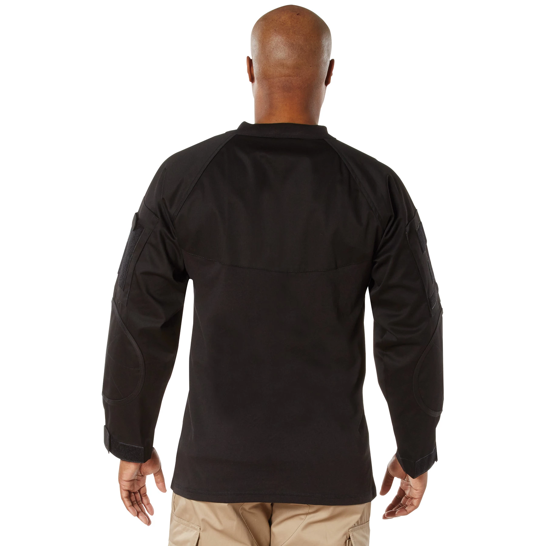PAMEO POSE MILITARY KNIT SHIRTS タグ付き 99010-Back-D.webp