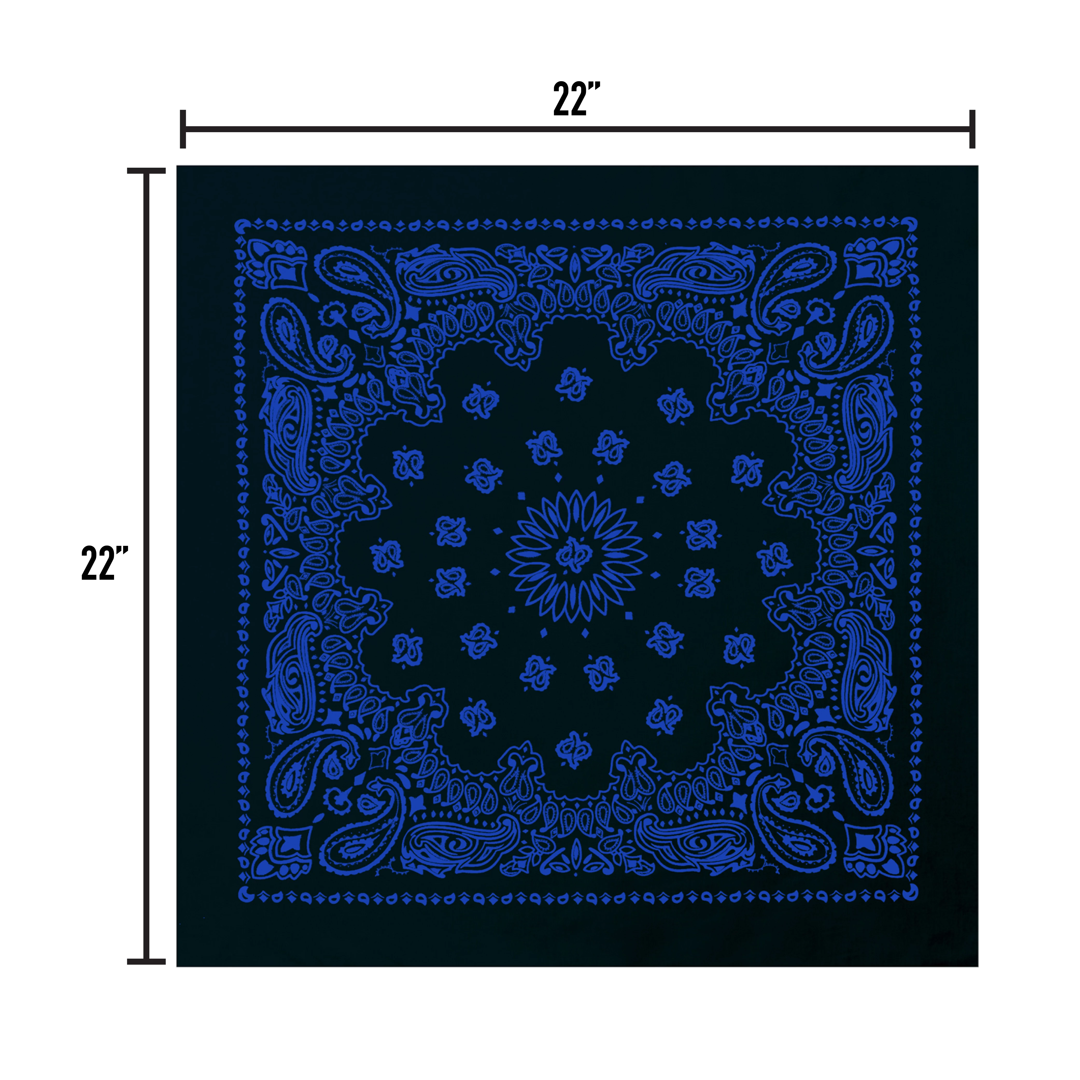 Rothco Trainmen Paisley Bandana - 22