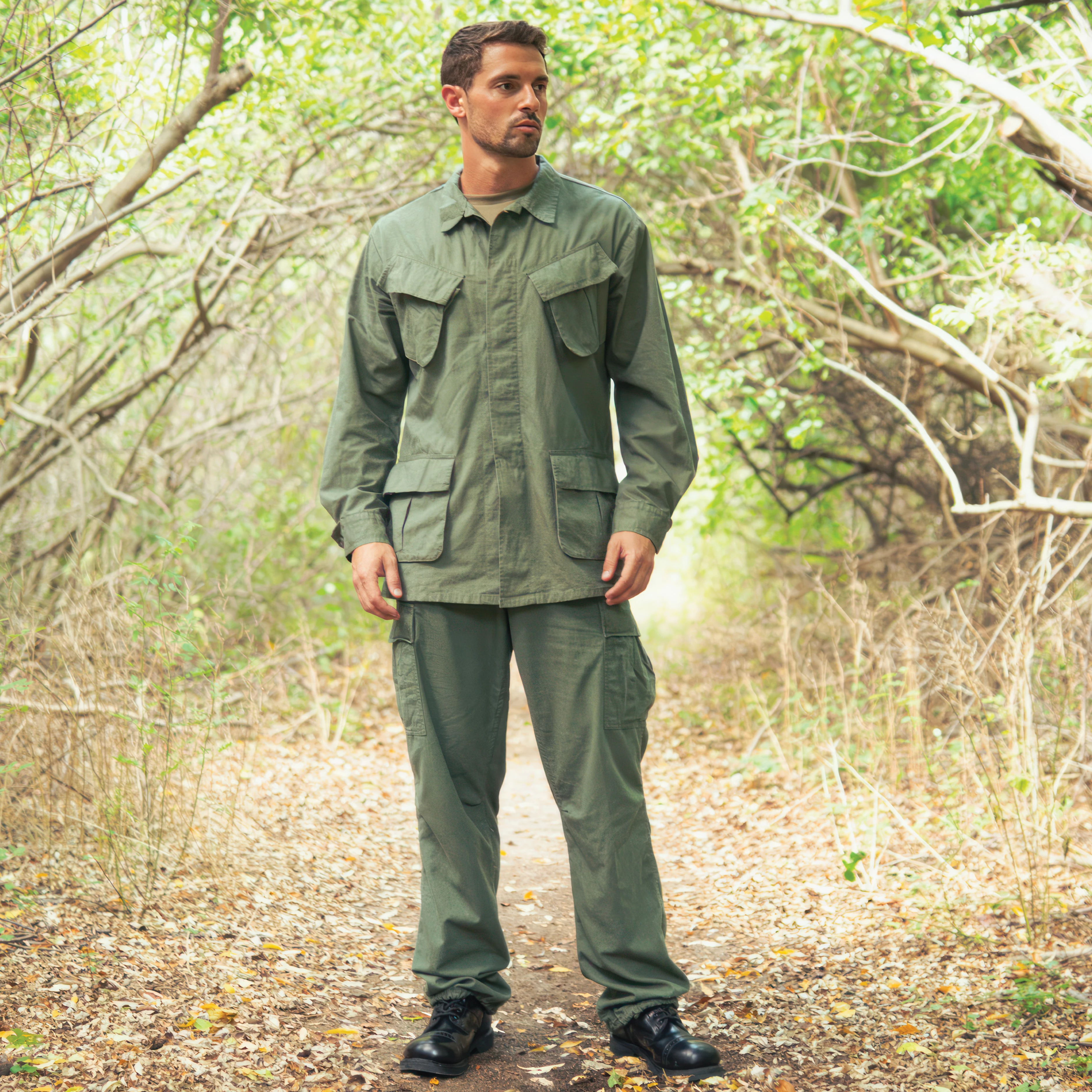 Rothco Vintage Vietnam Fatigue Rip-Stop Shirt