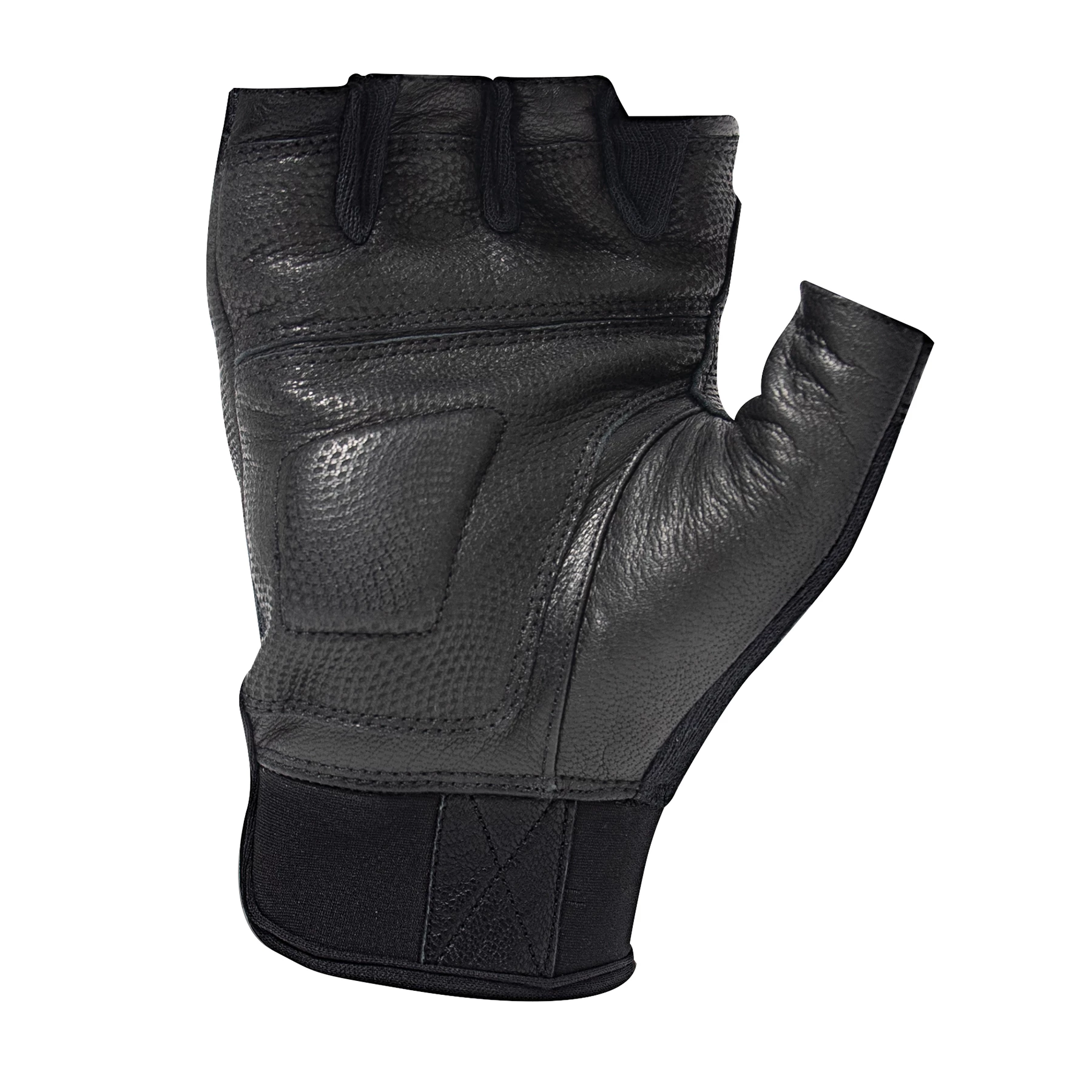 fingerless steel knuckle gloves