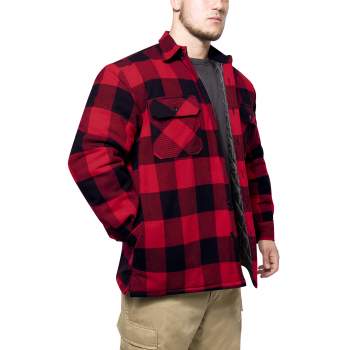 Rothco Buffalo Plaid Qulted Lined Jacket