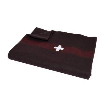 Swiss cross blanket deals