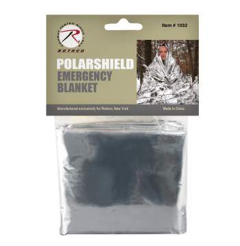 Rothco 1032 Emergency Survival Blanket for Hunters Campers Hikers 