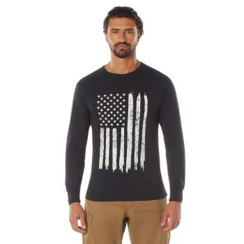 Rothco US Flag Long Sleeve T Shirt