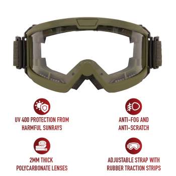 Tactical goggles that fit over glasses outlet
