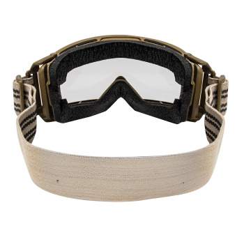 Ballistic goggles top over glasses