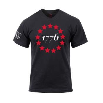 Rothco 1776 t-shirt, t-shirt, betsy ross flag, crew neck t shirt, patriotic t shirts, cotton t shirt, flag t shirt, usa flag t shirt, American flag t shirt, American flag shirt, usa flag shirt, short sleeve t shirt, 1776, betsy, ross, 