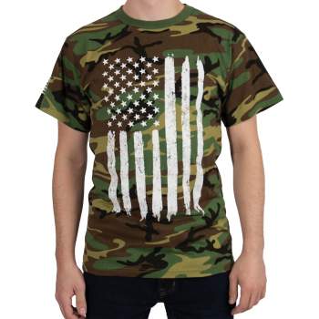 Rothco Camo US Flag T-Shirt