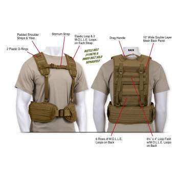 Battle shop belt harness